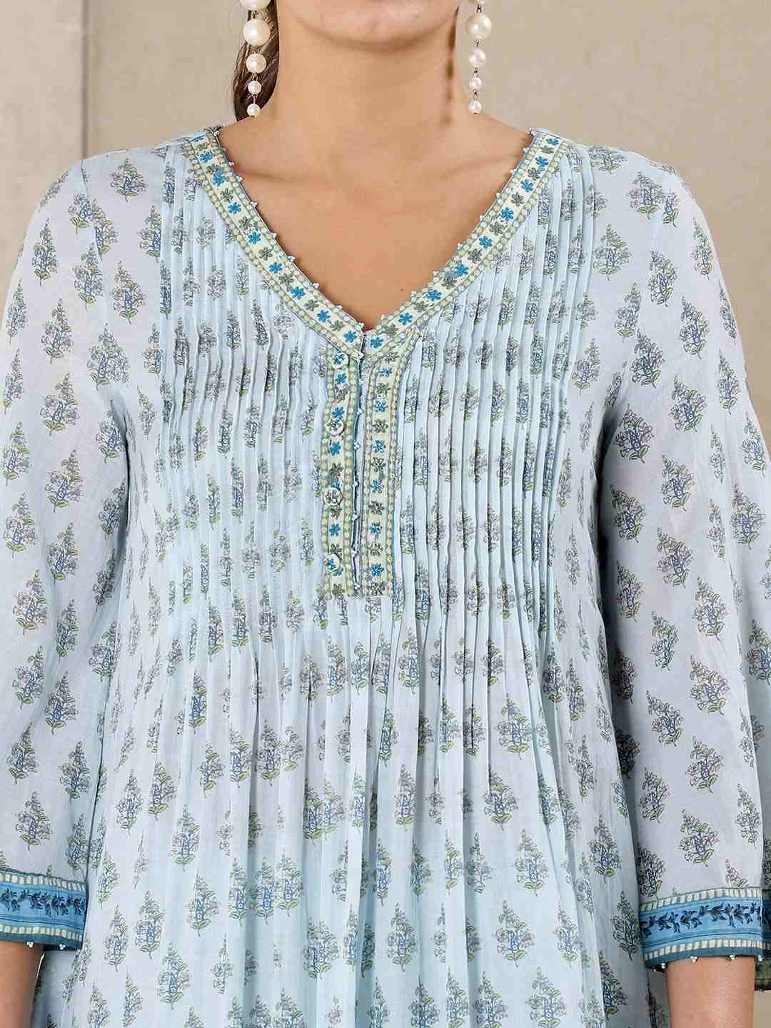 Blue Sabana Suit Set