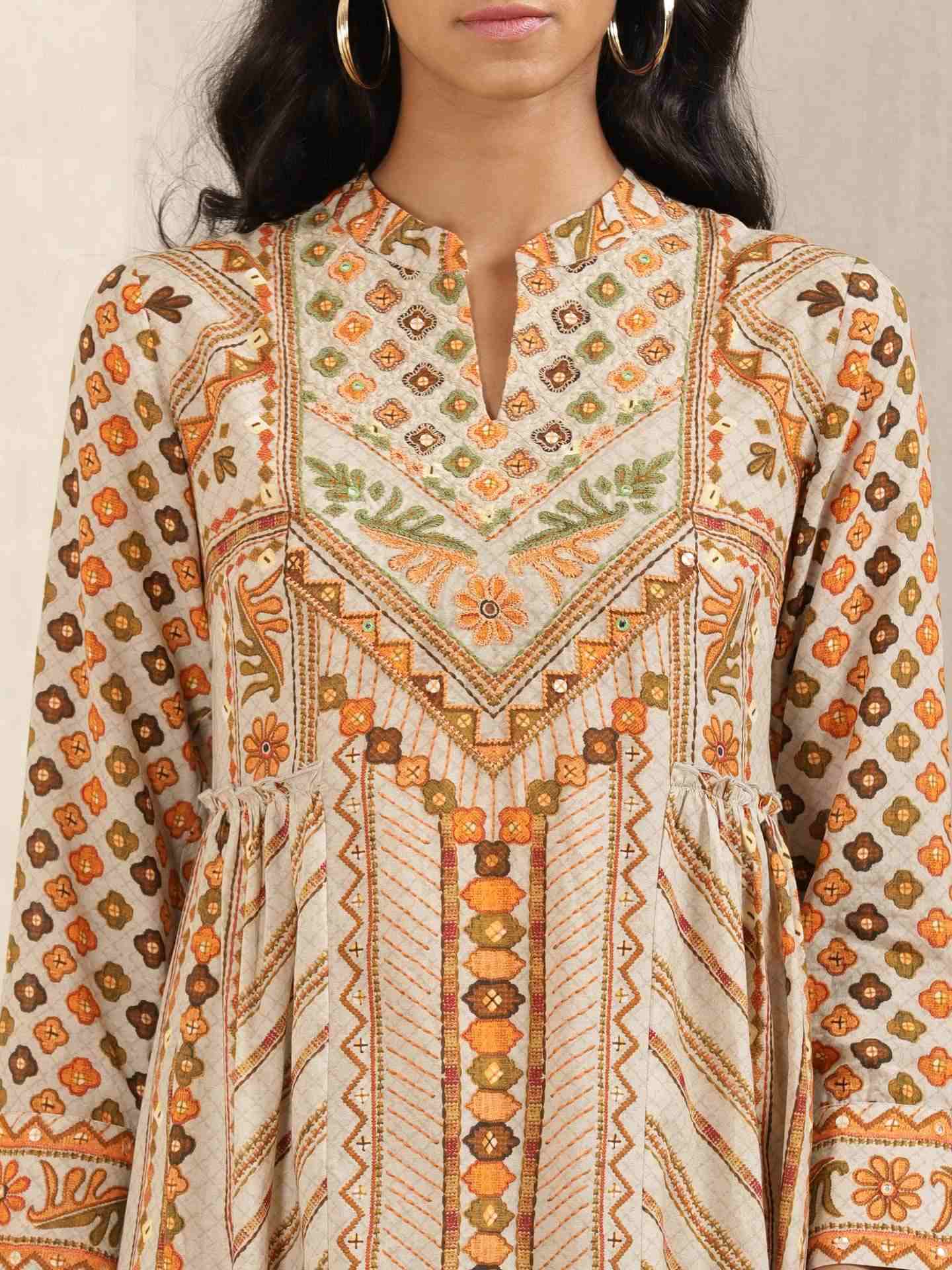 Grey Firdous Suit Set