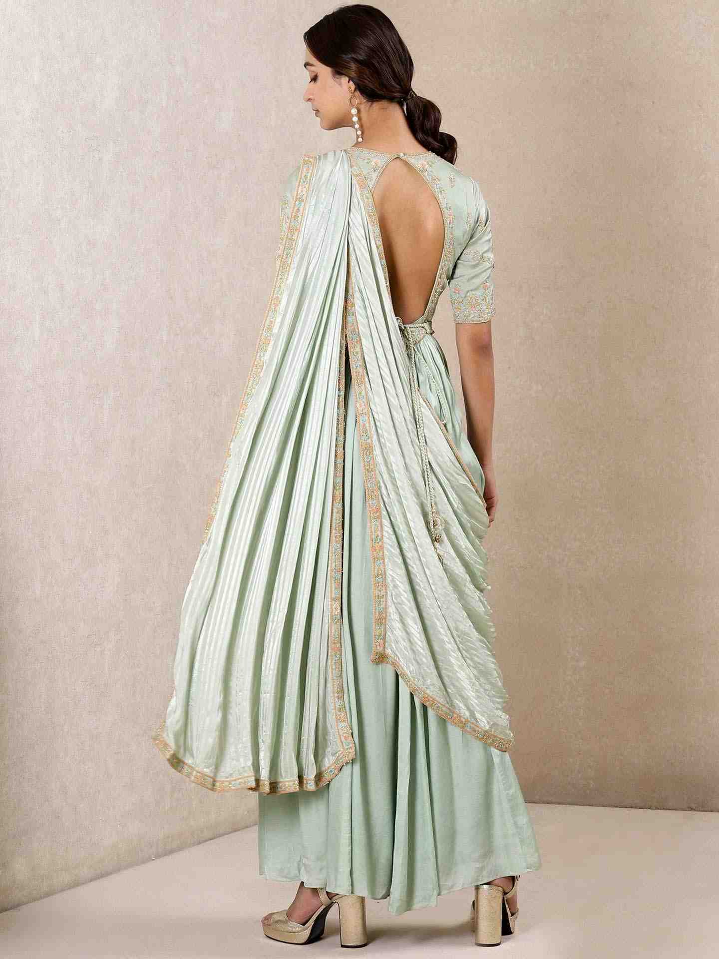 Mint Begum Saree