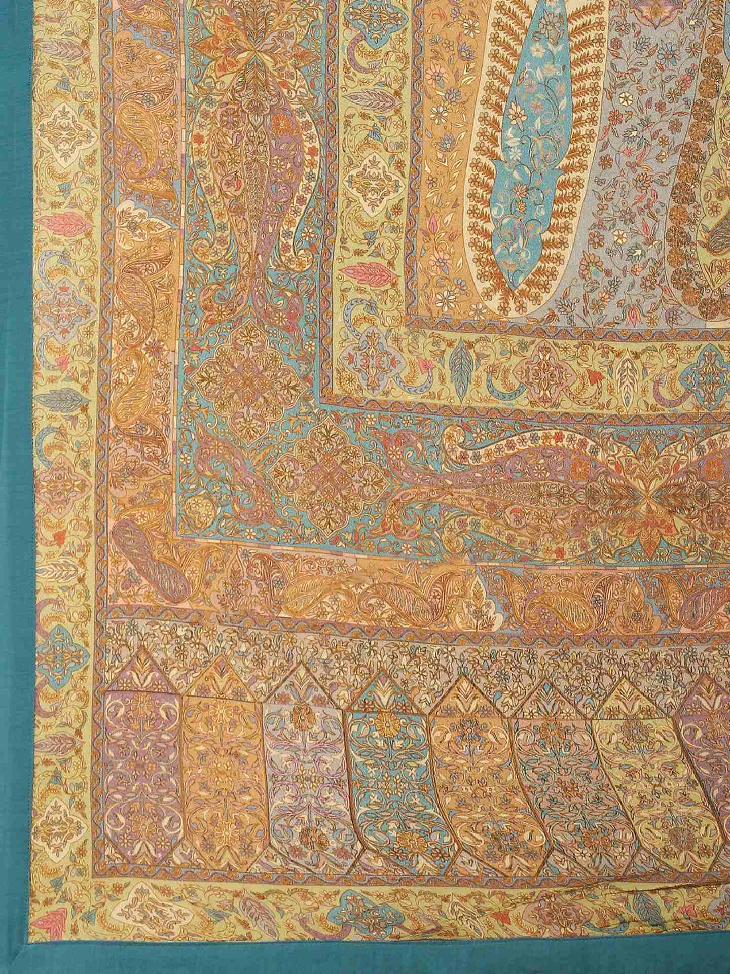 Blue & Multi Jaisalmer Suit Set