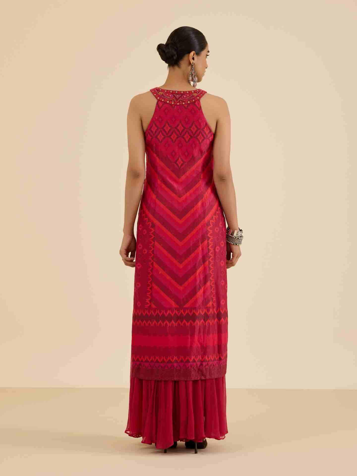 Pink Geo Tribe Suit Set