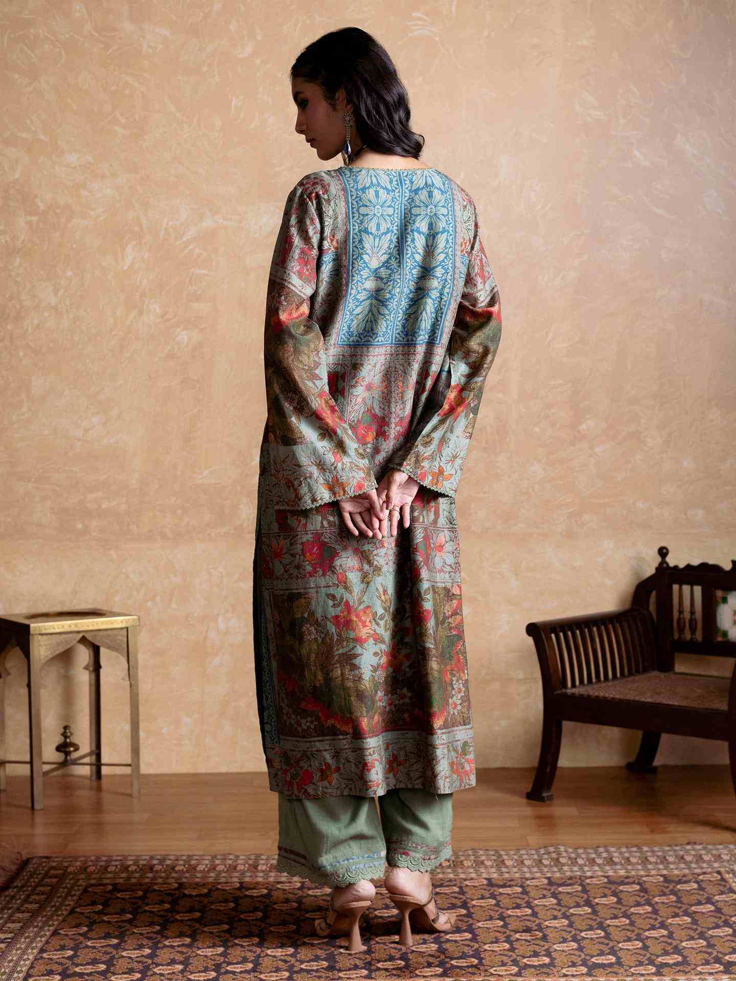 Blue Pierra Suit Set