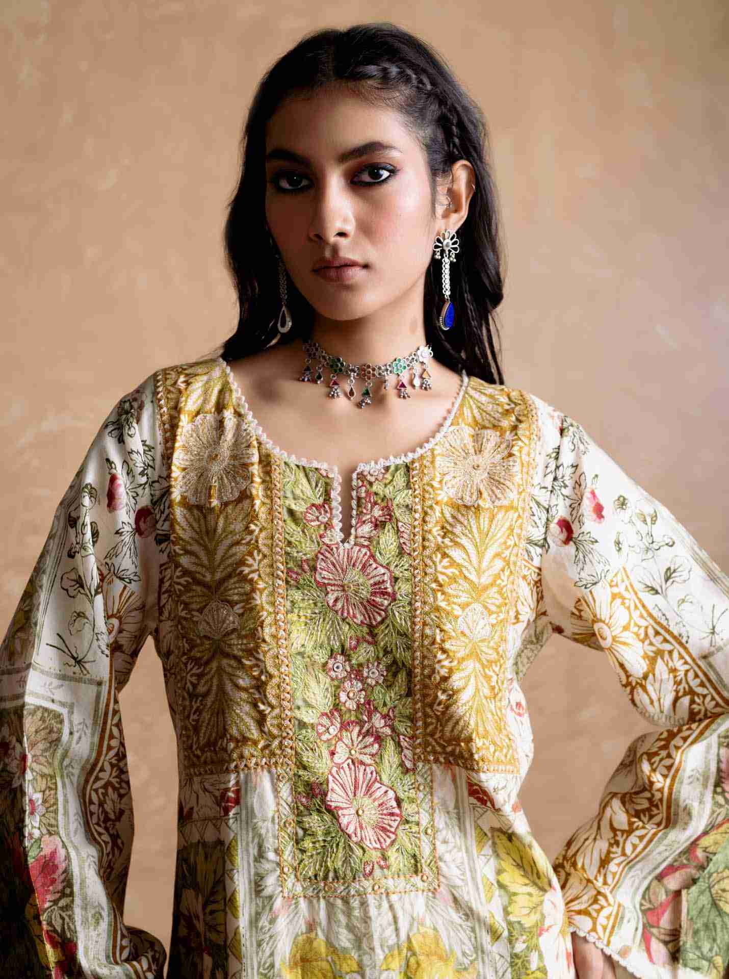 Off White Pierra Suit Set