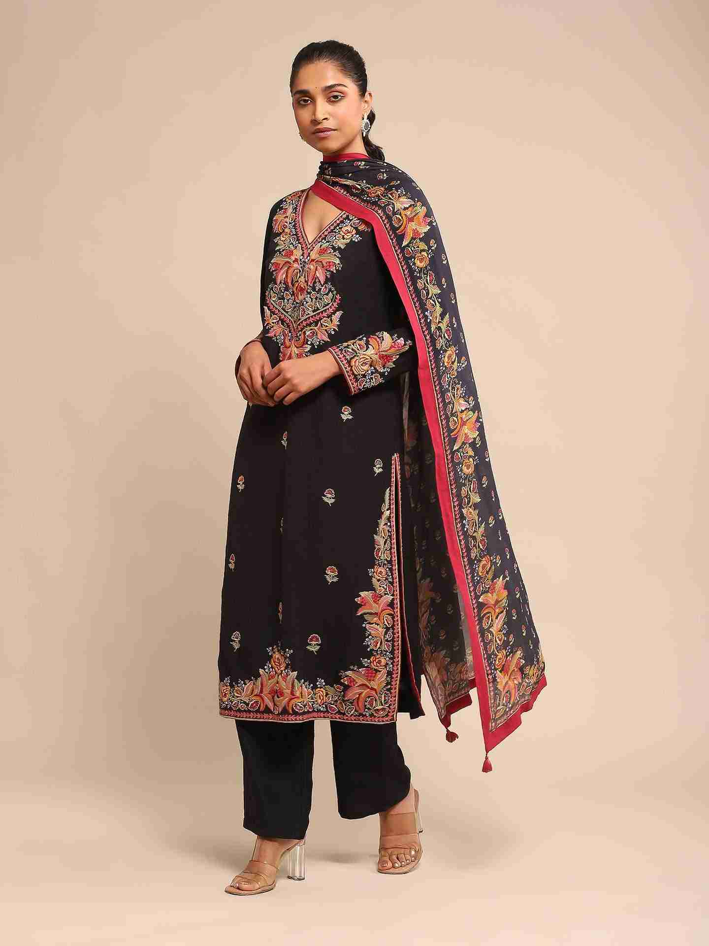 Black Bunsu Suit Set