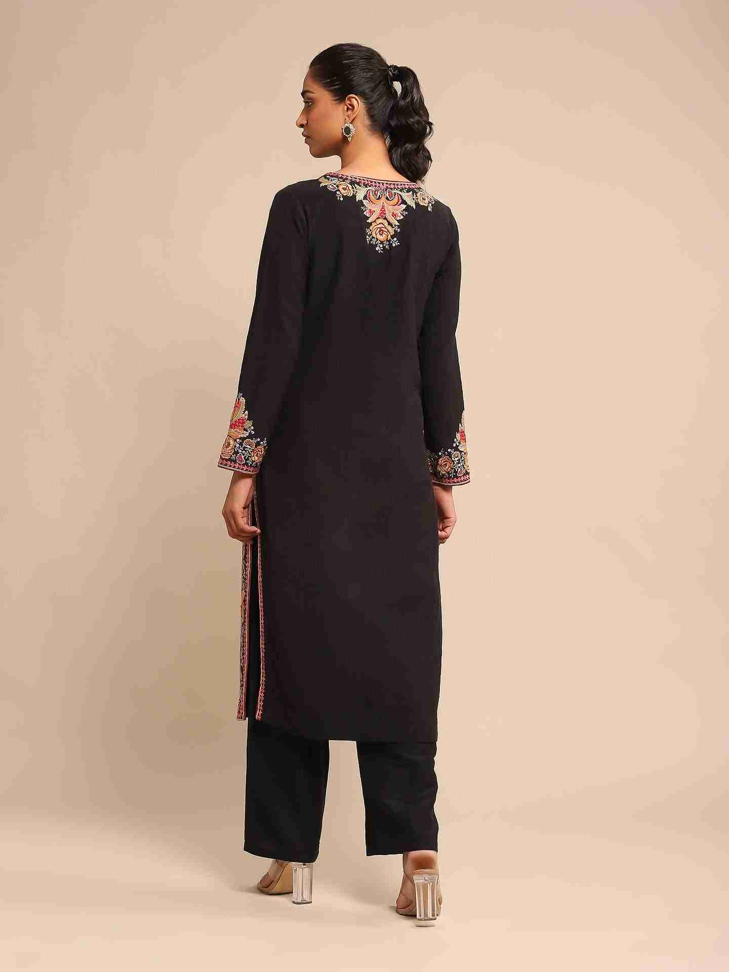 Black Bunsu Suit Set