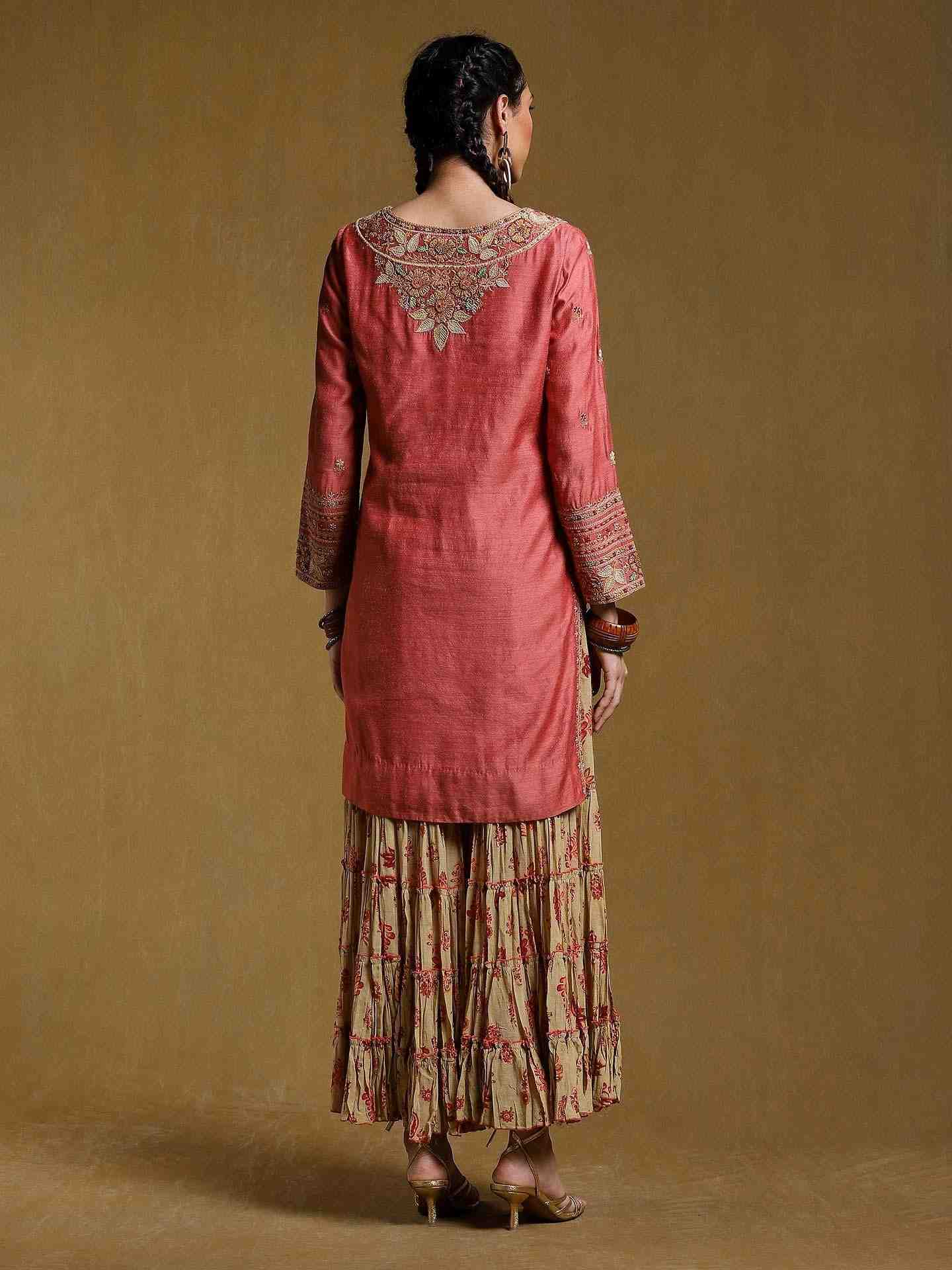 Pink Godaveri Sharara Set