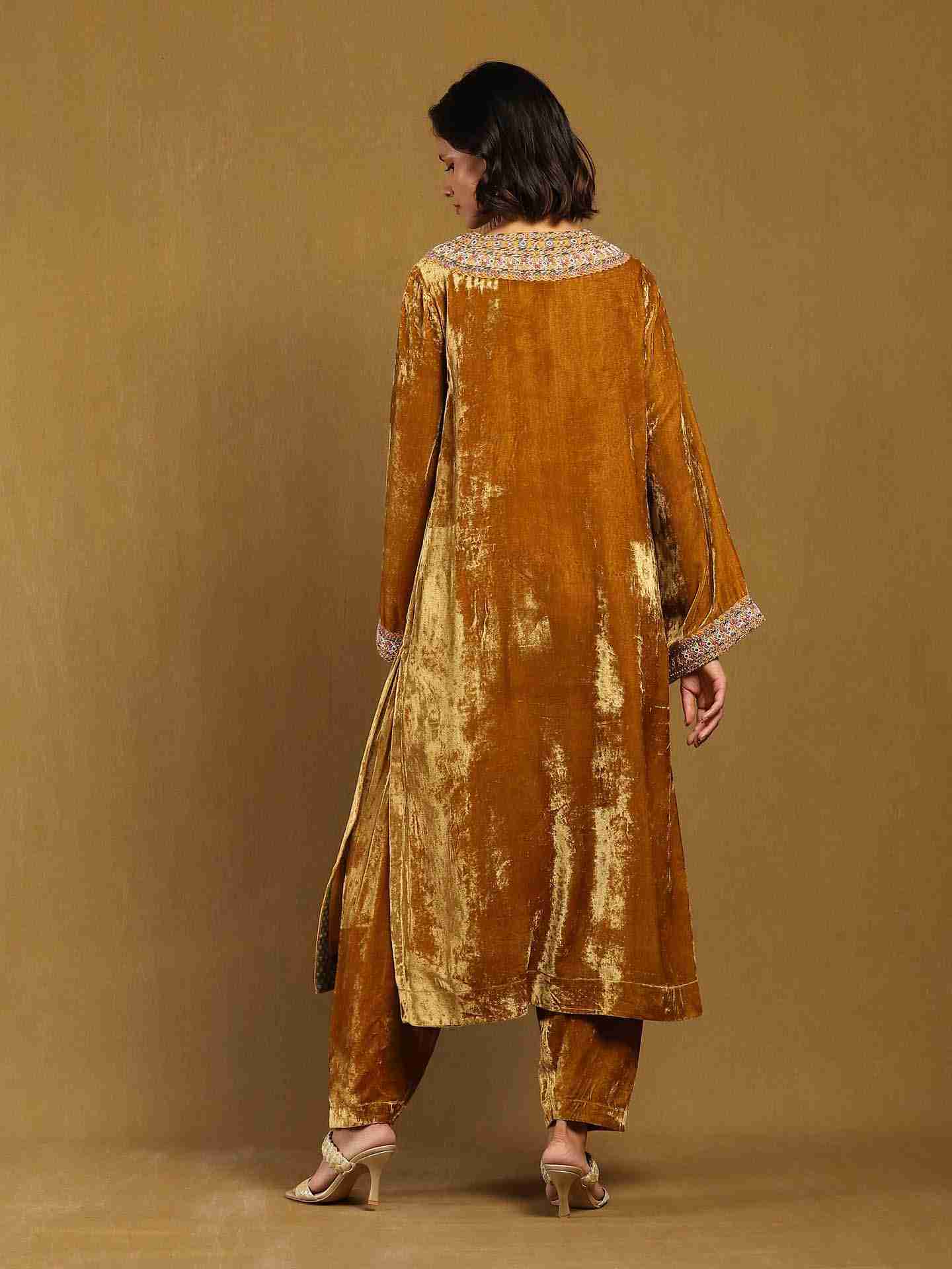 Yellow Pushp Suit Set