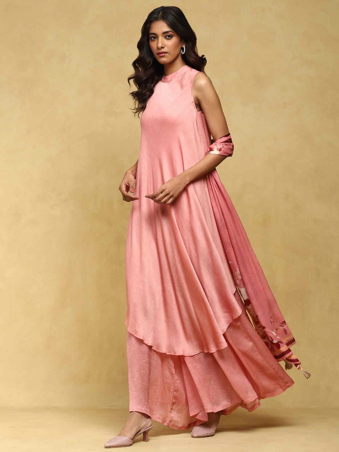 Rose Pink Pernia Suit Set