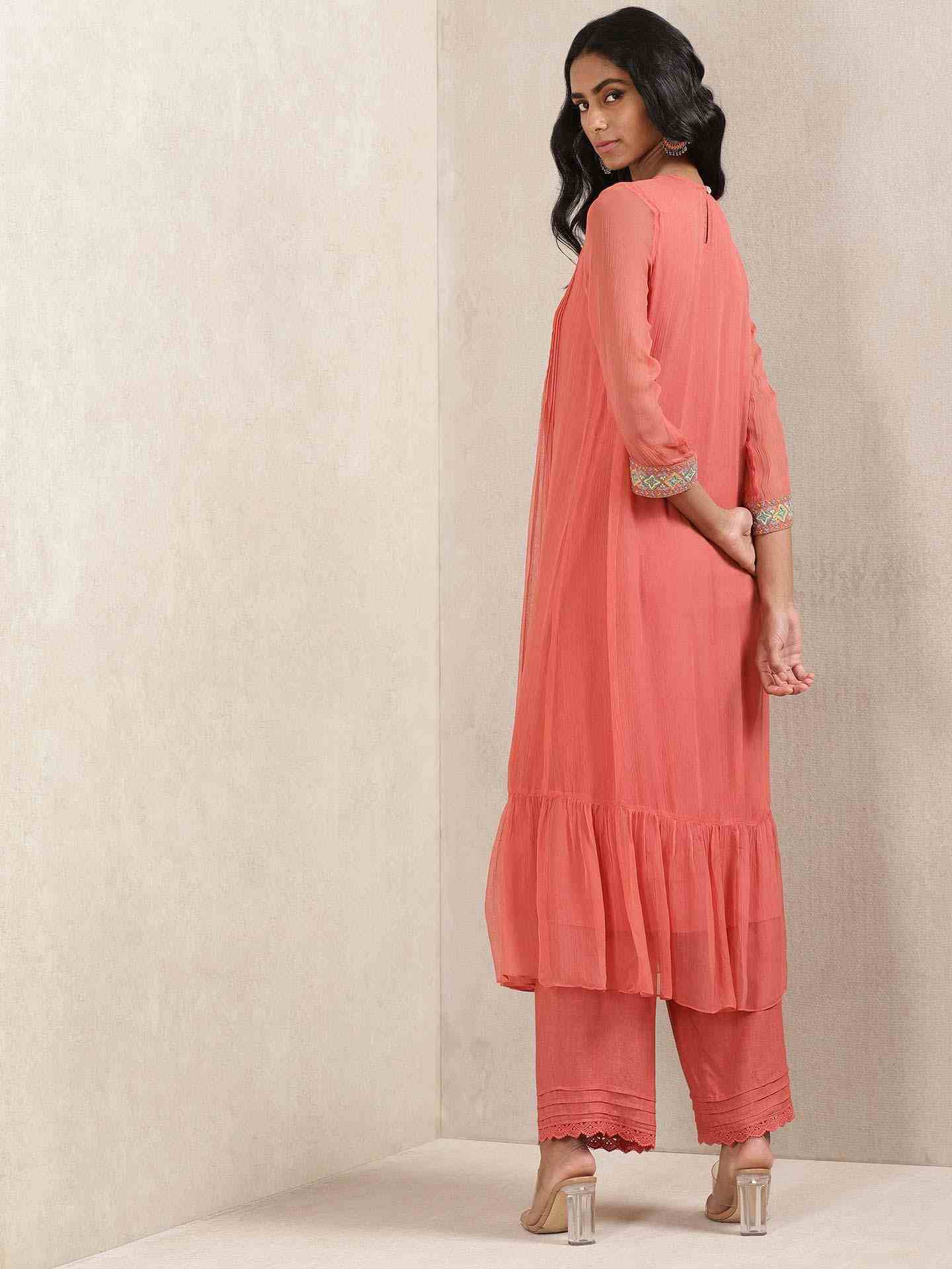 Coral Mandala Suit Set