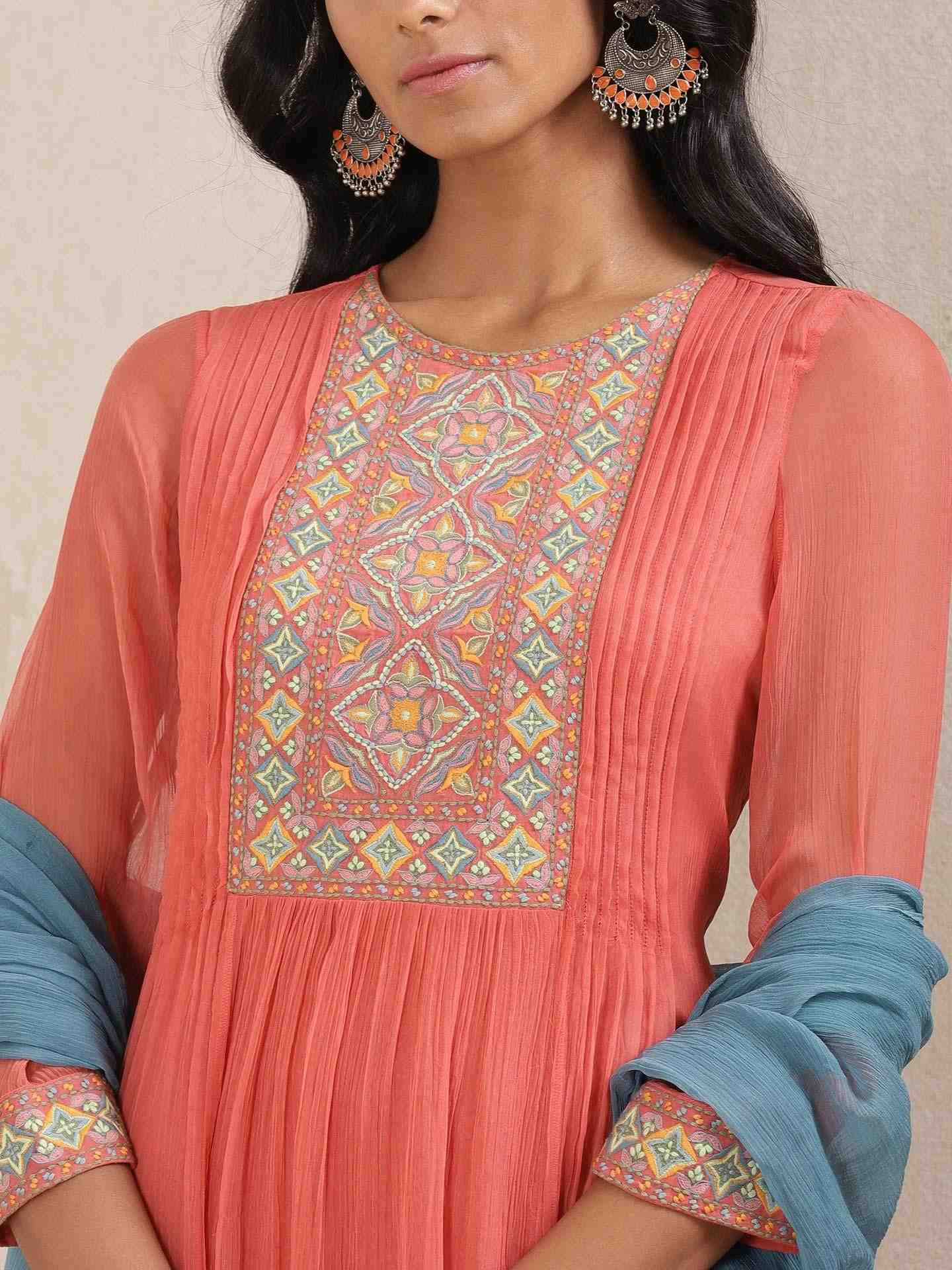 Coral Mandala Suit Set