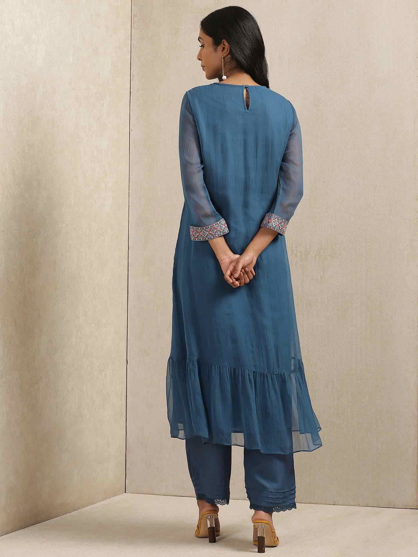 Teal Mandala Suit Set