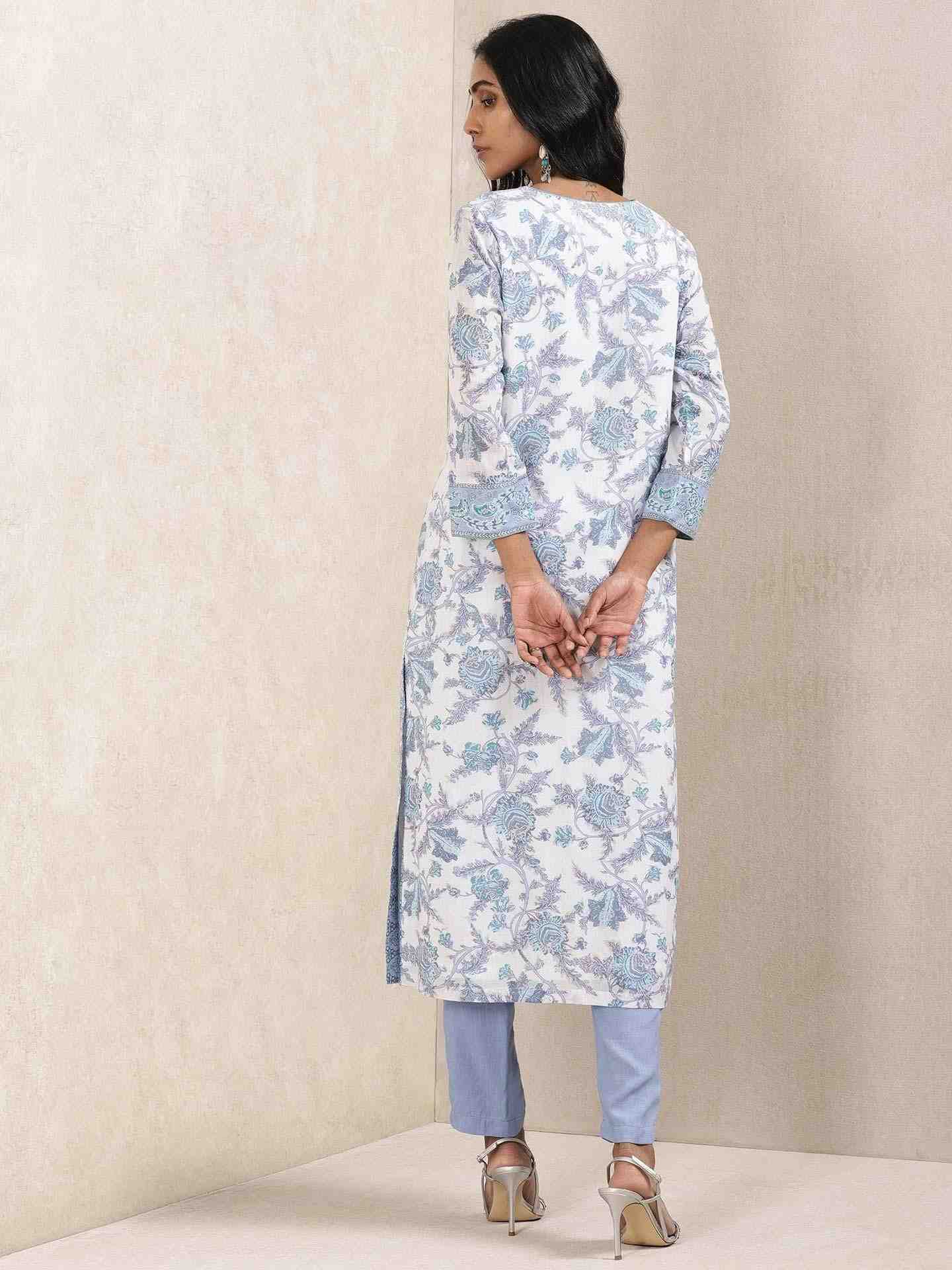 Blue Charulekha Suit Set