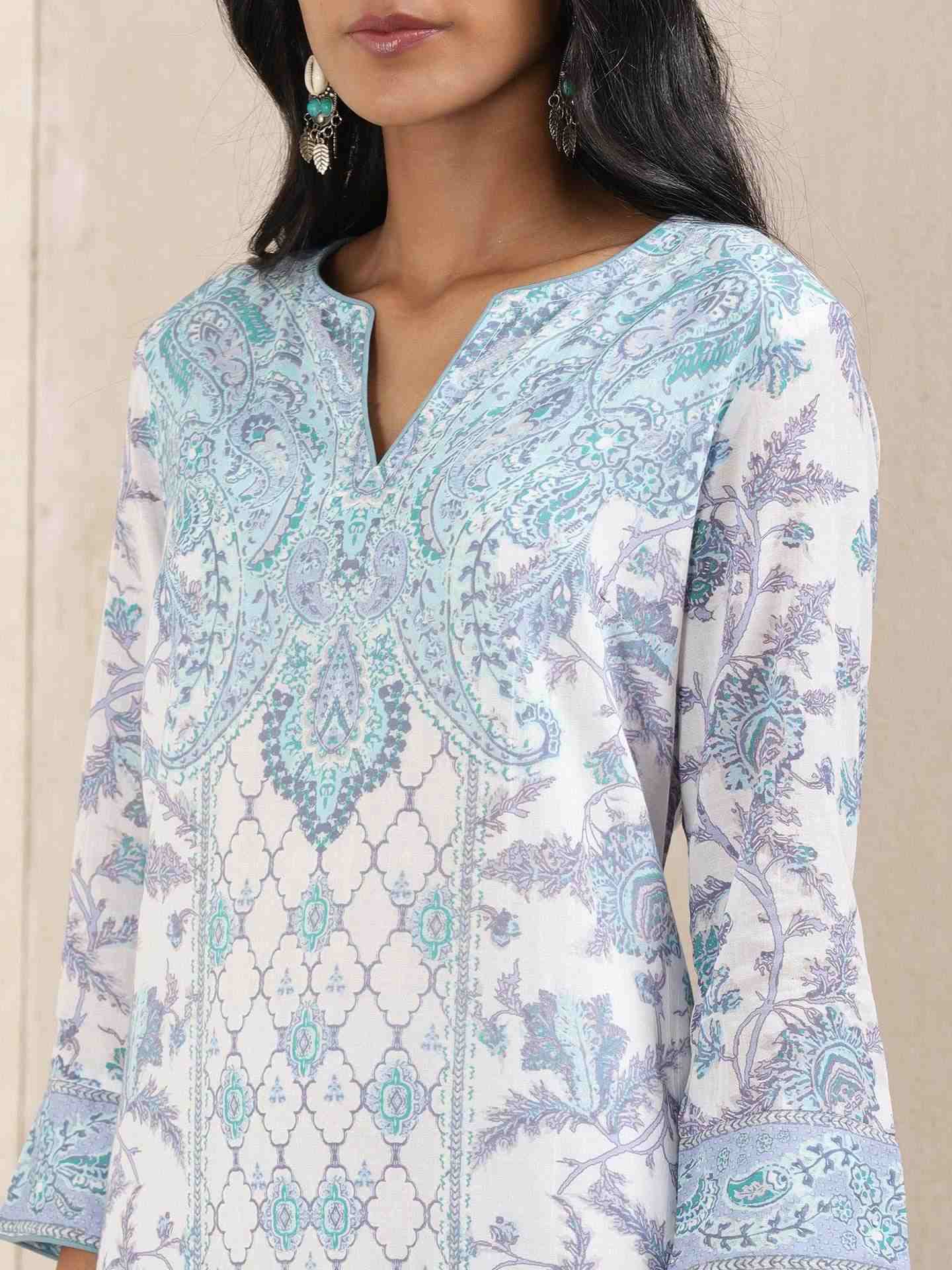 Blue Charulekha Suit Set