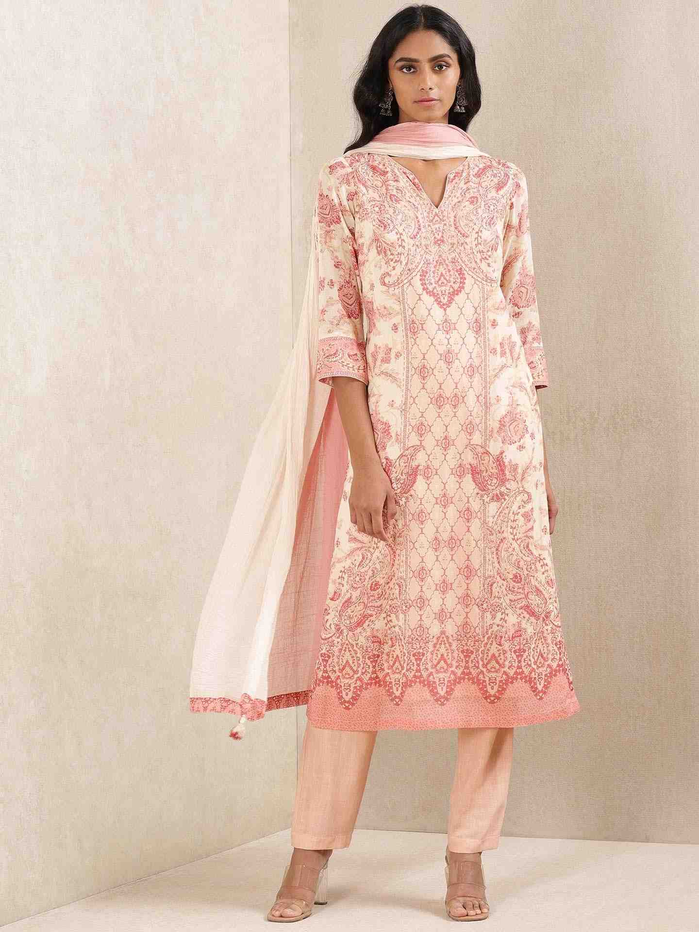 Pink Charulekha Suit Set