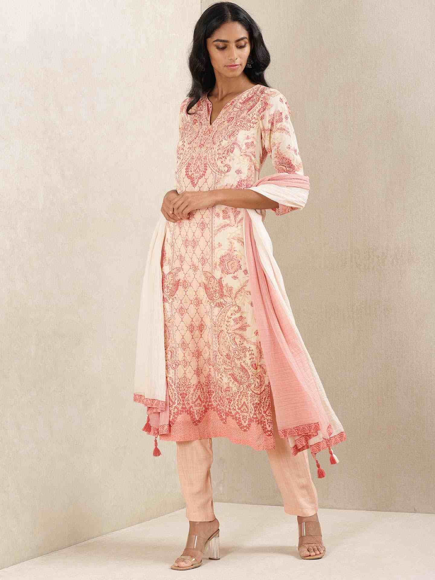 Pink Charulekha Suit Set