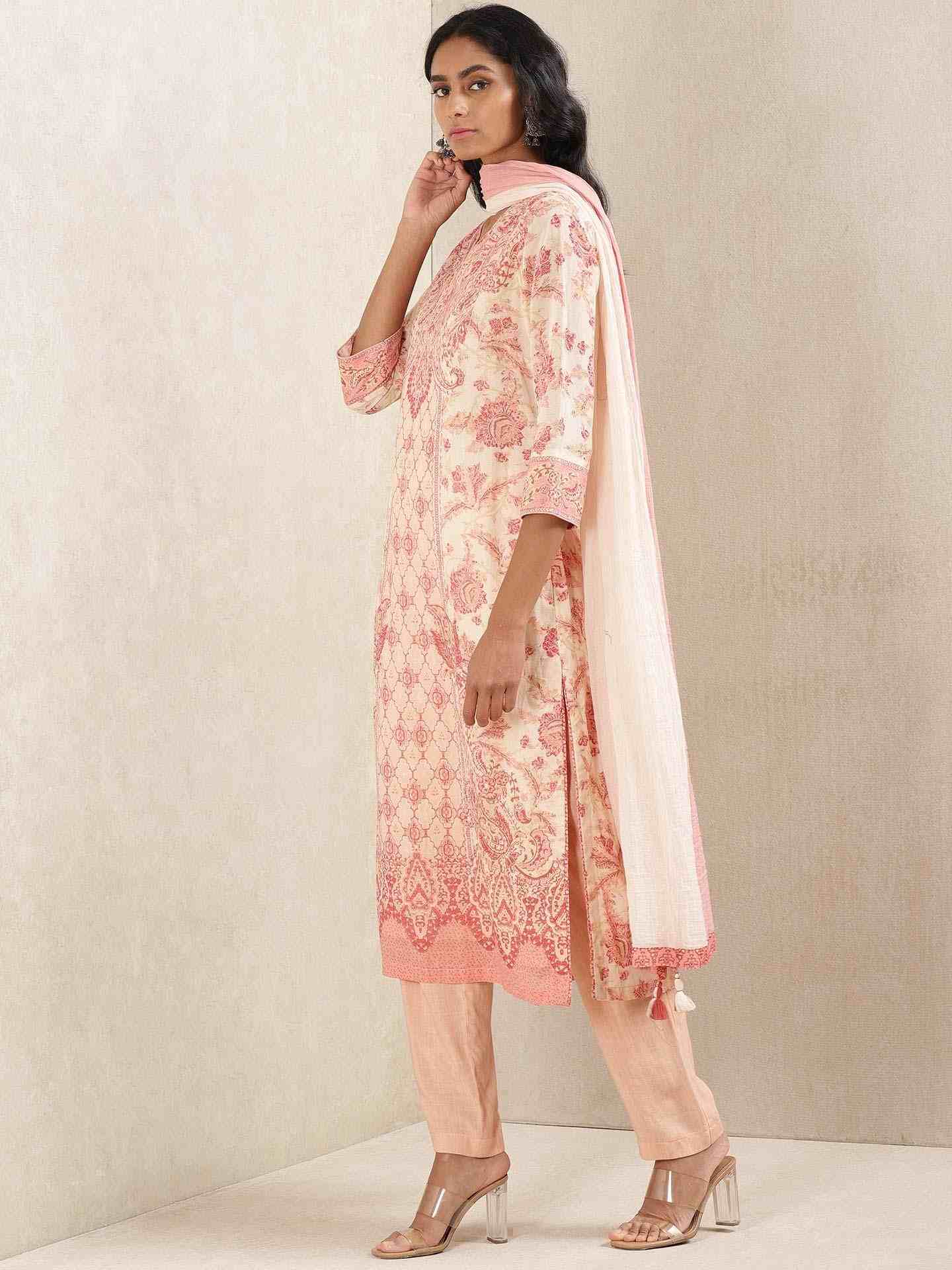 Pink Charulekha Suit Set