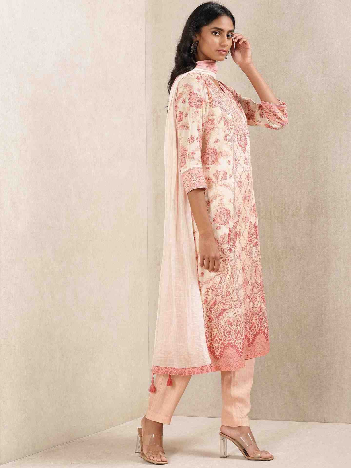 Pink Charulekha Suit Set