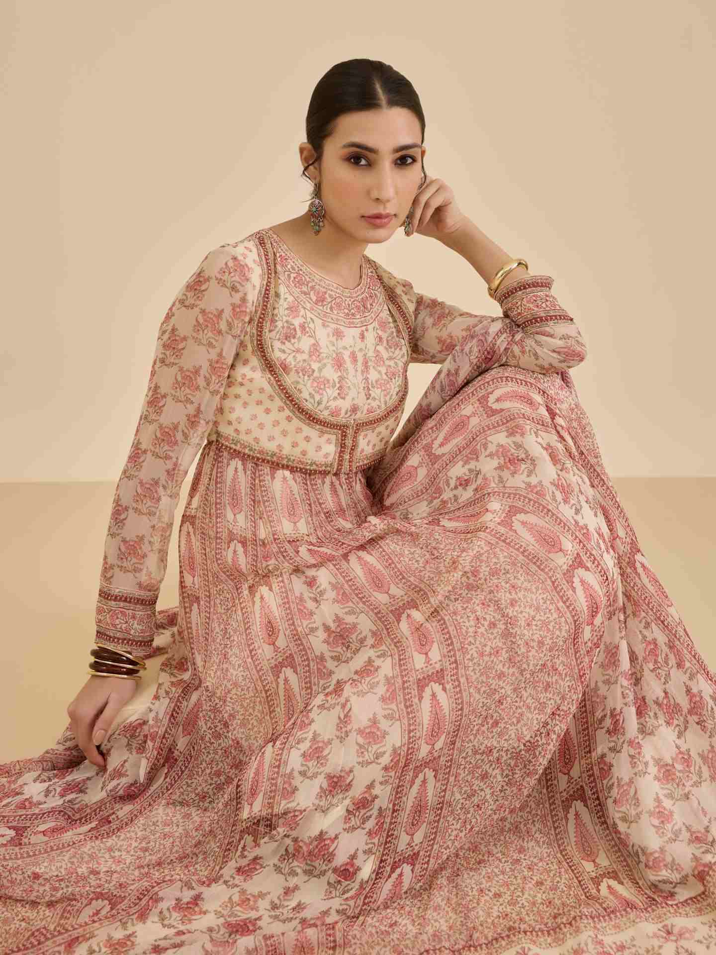 Pink Inayat Suit Set