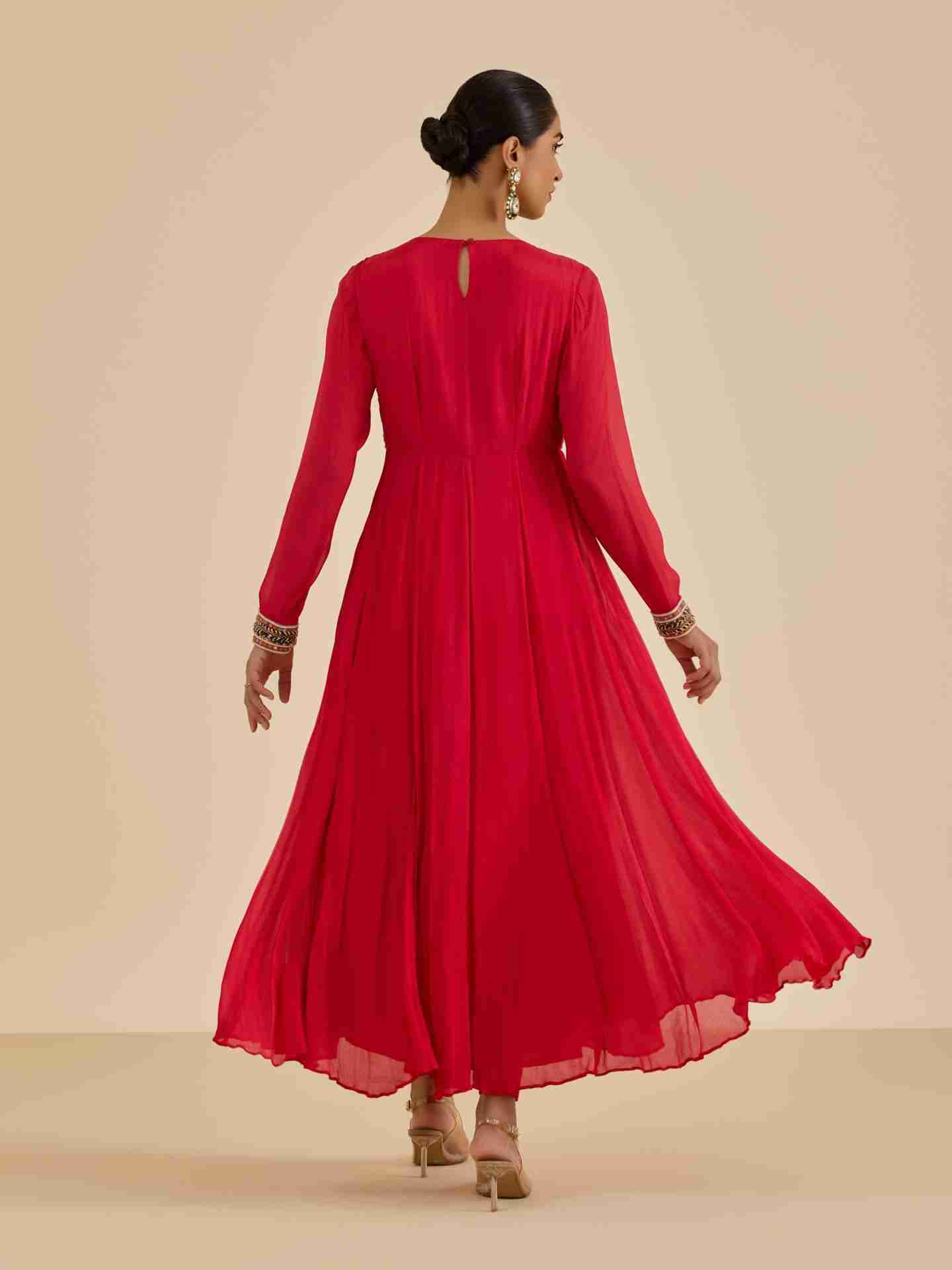 Red Kuba Suit Set