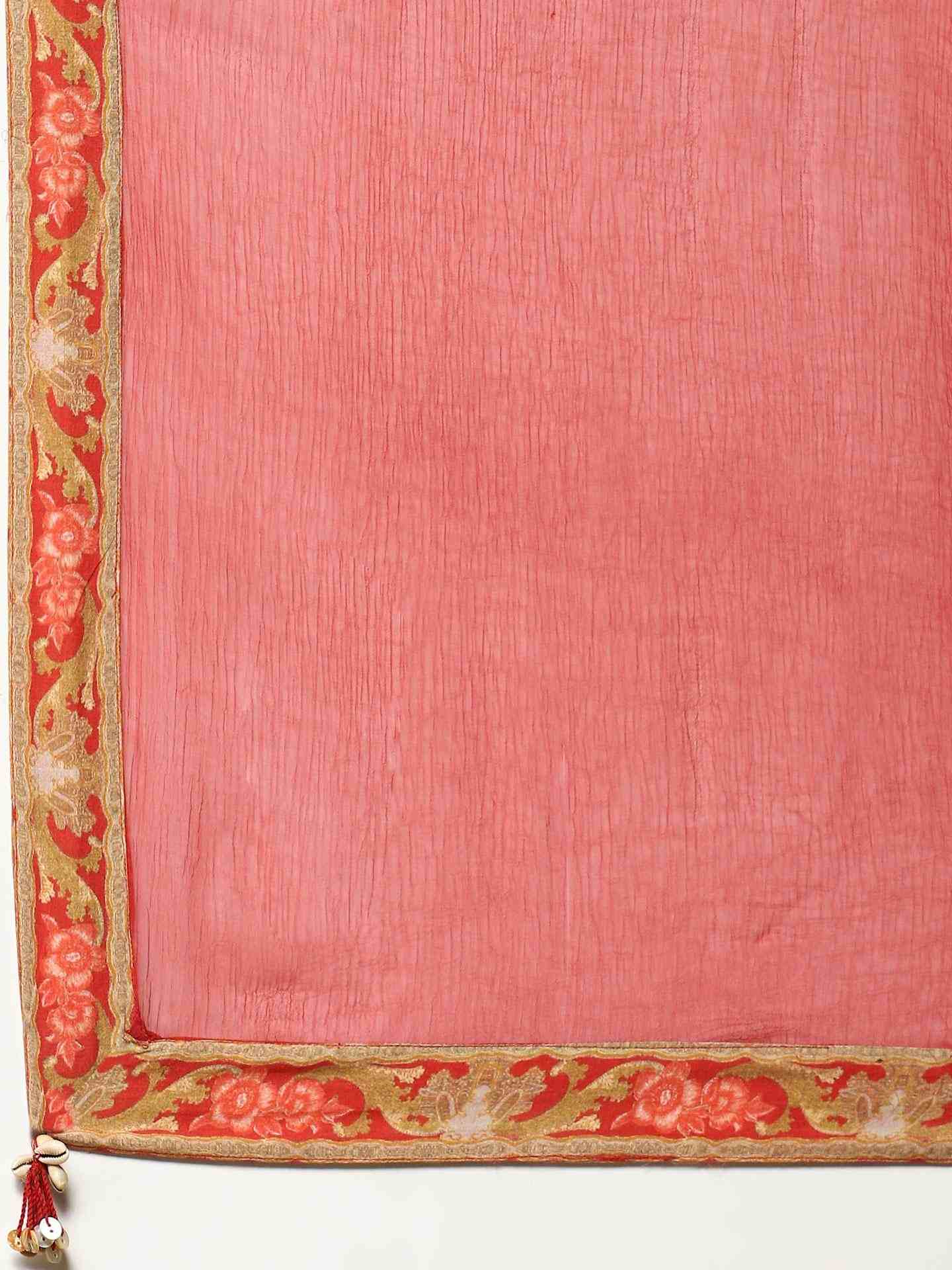 Red Dahlia Anarkali Suit