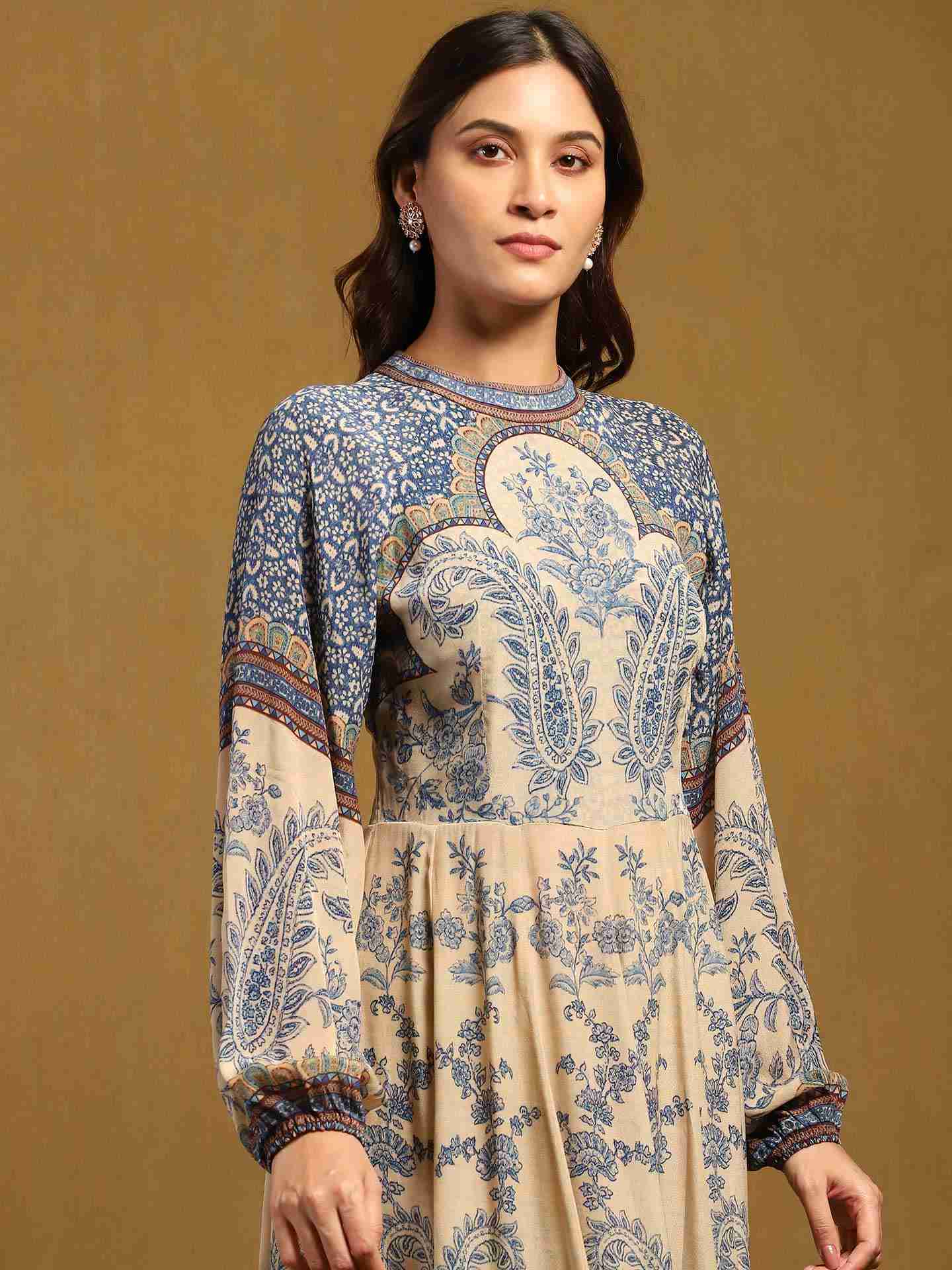 Beige Sulawasi Suit Set