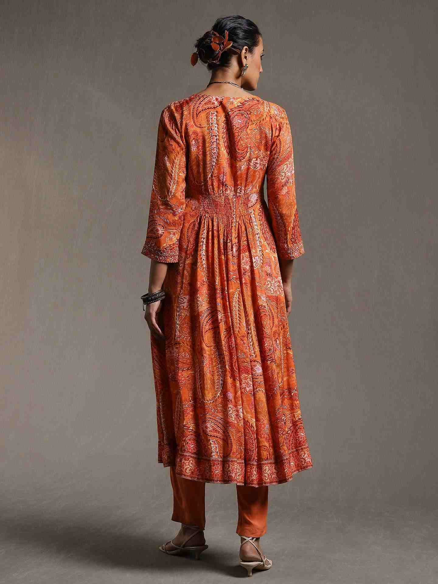 Rust Surili Suit Set