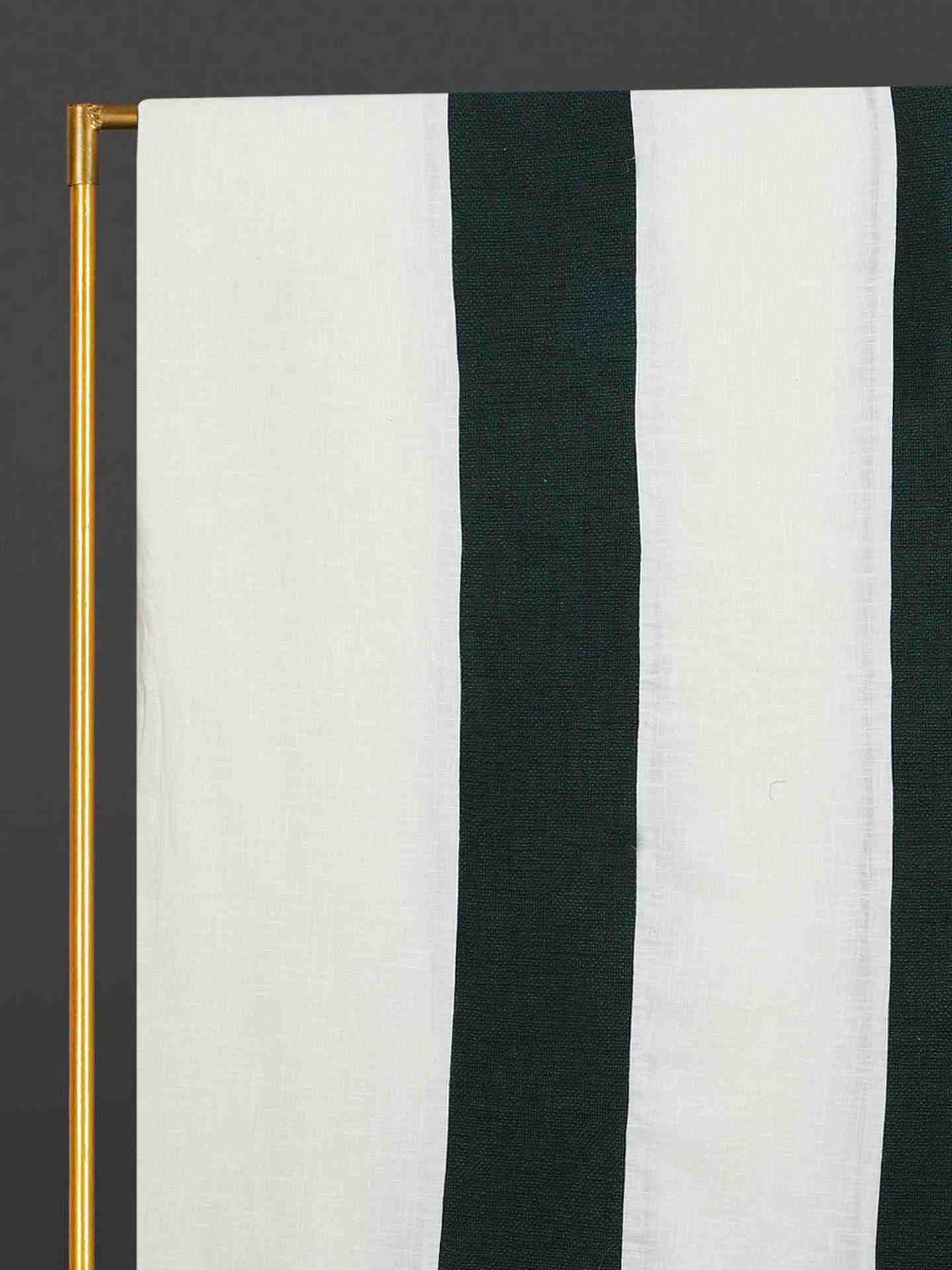 Ivory & Green Cochin Cotton Bed Cover