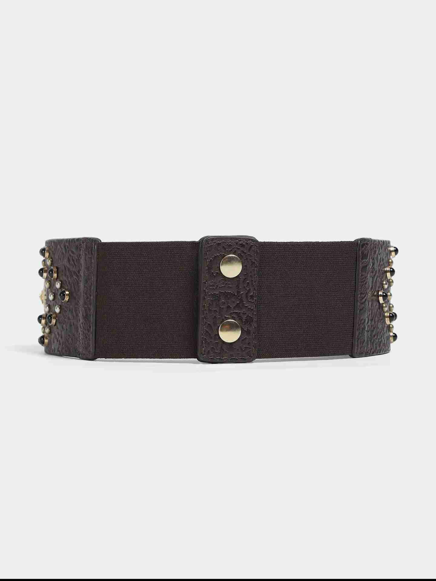 Dark Brown Aarvi Belt