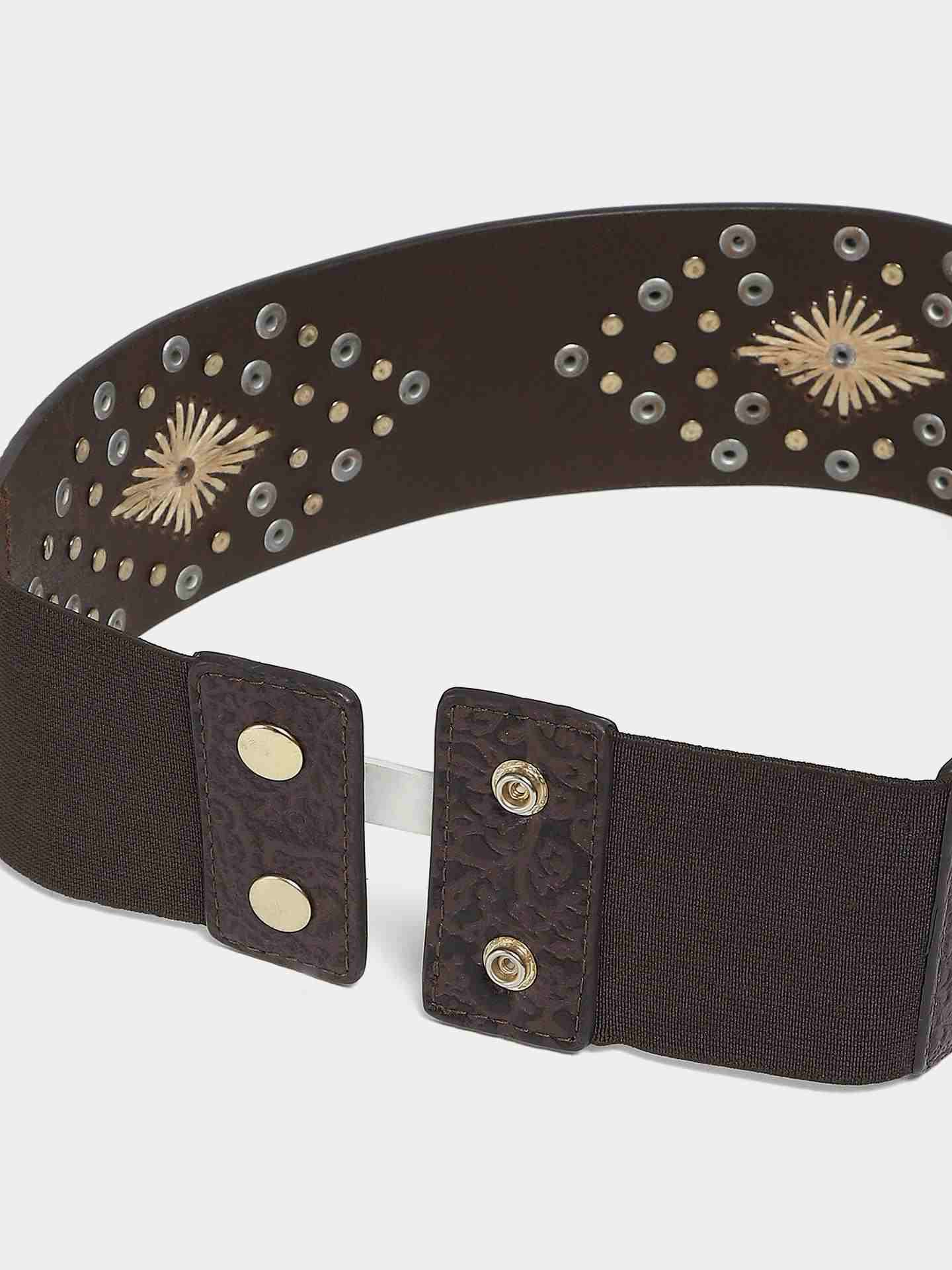 Dark Brown Aarvi Belt