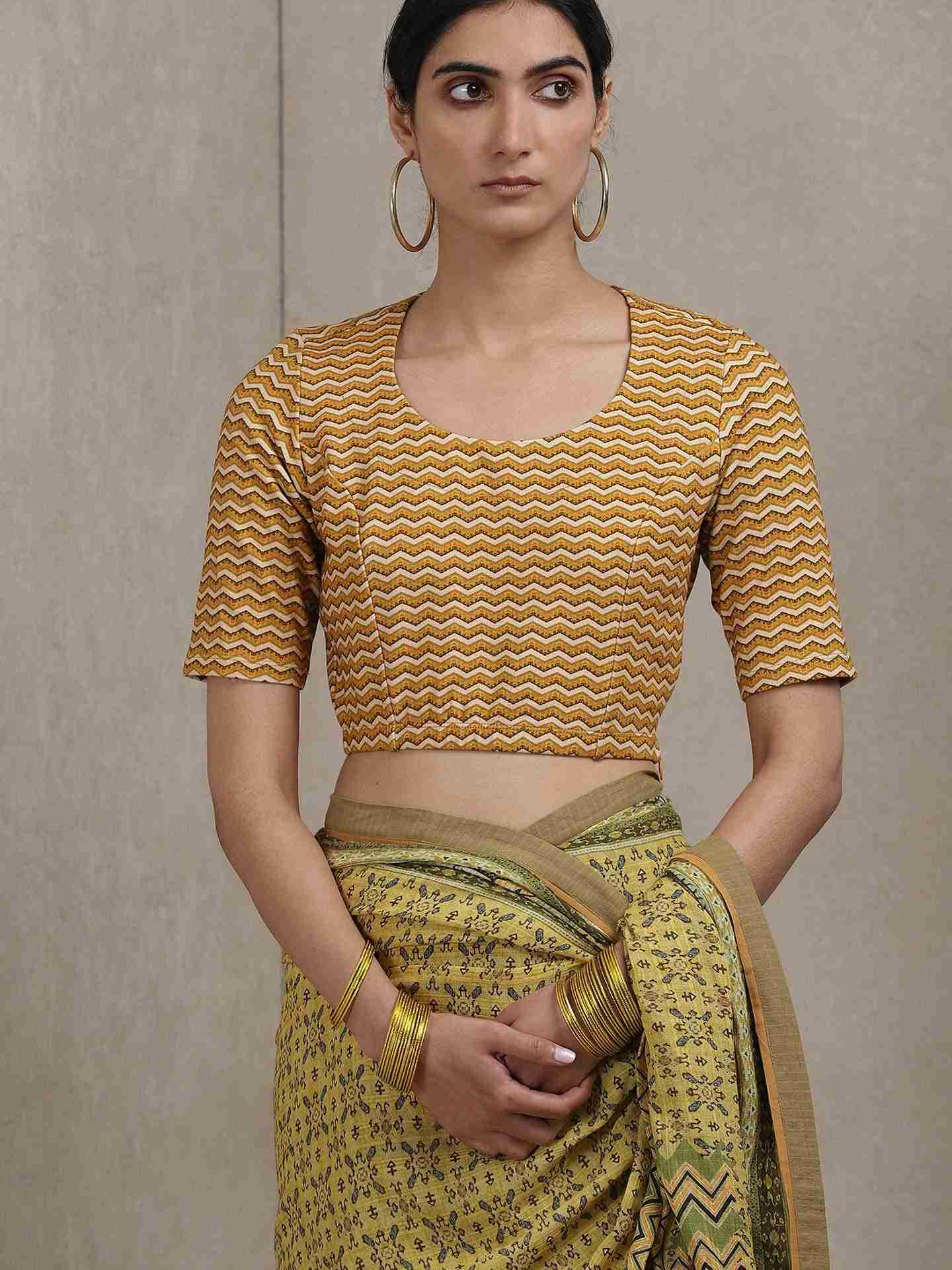 Yellow Camper Blouse