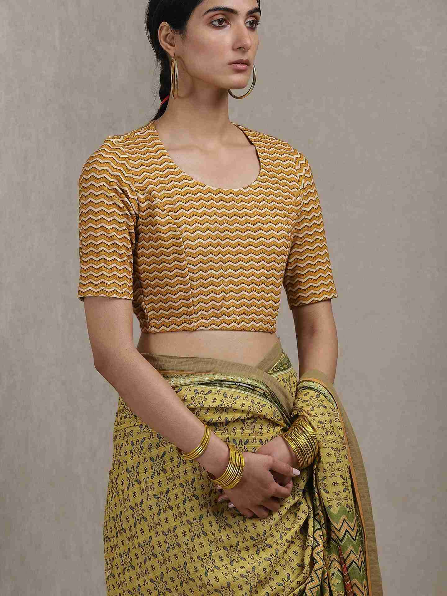 Yellow Camper Blouse