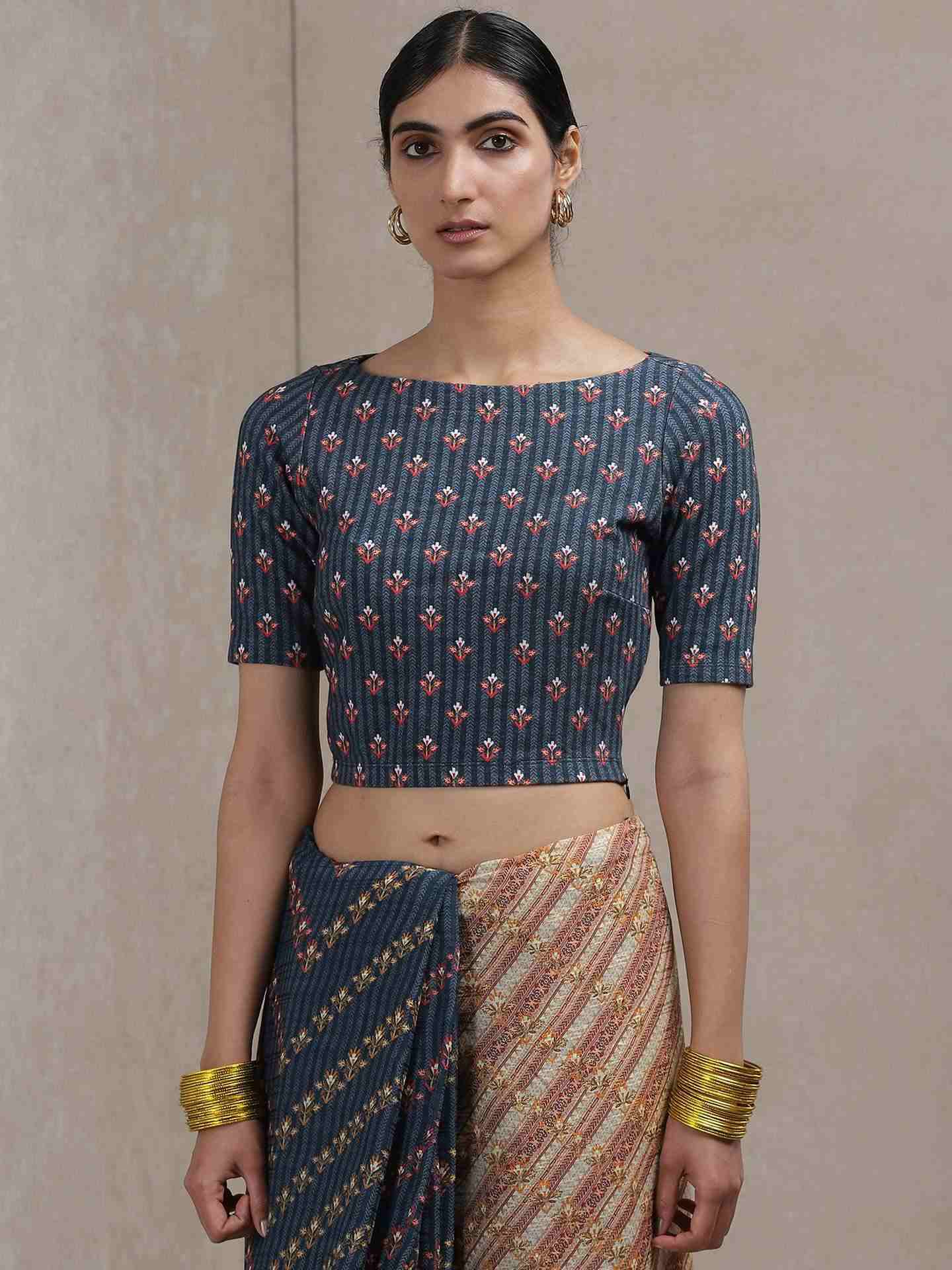 Blue Ervin Blouse
