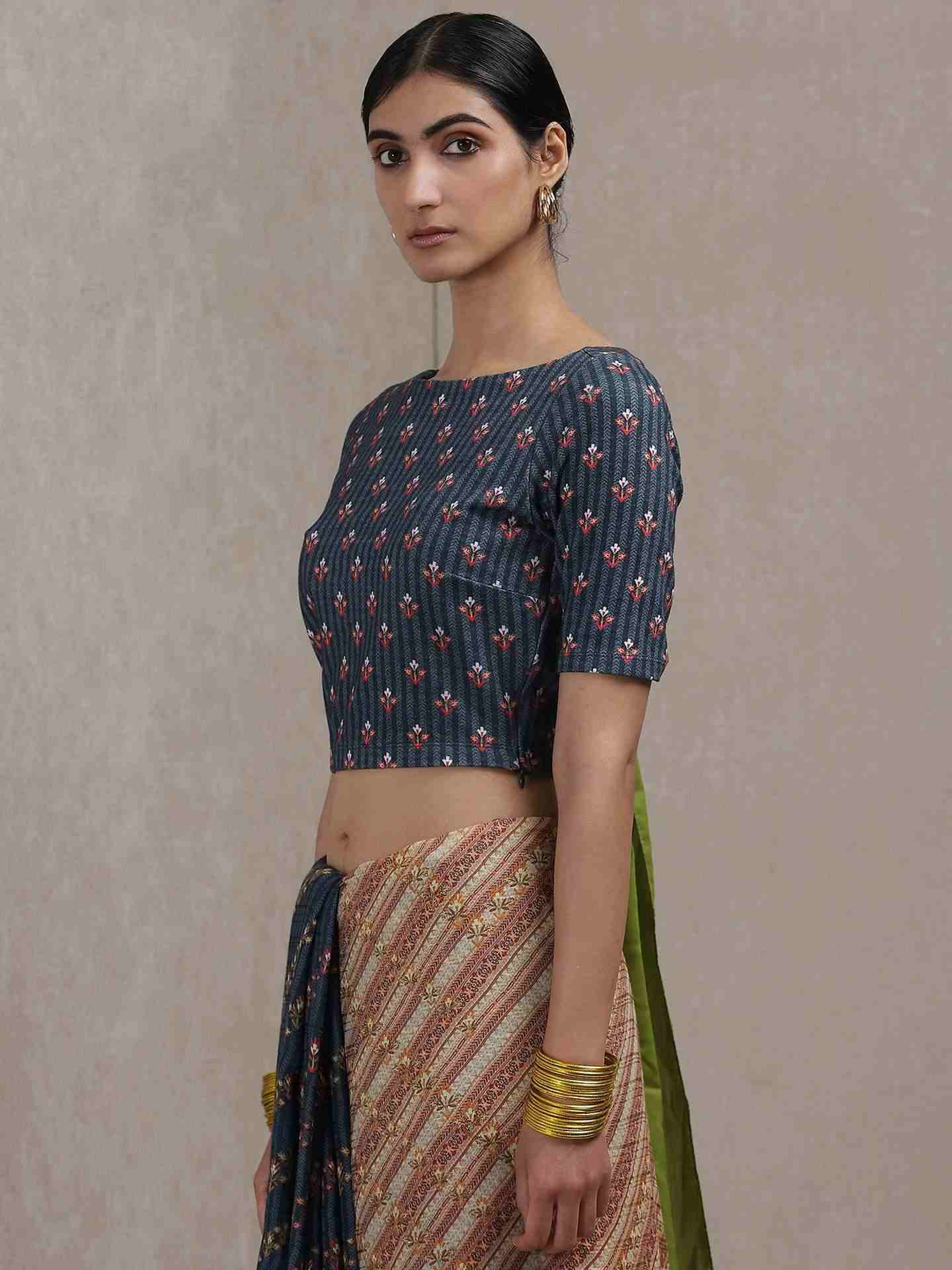 Blue Ervin Blouse