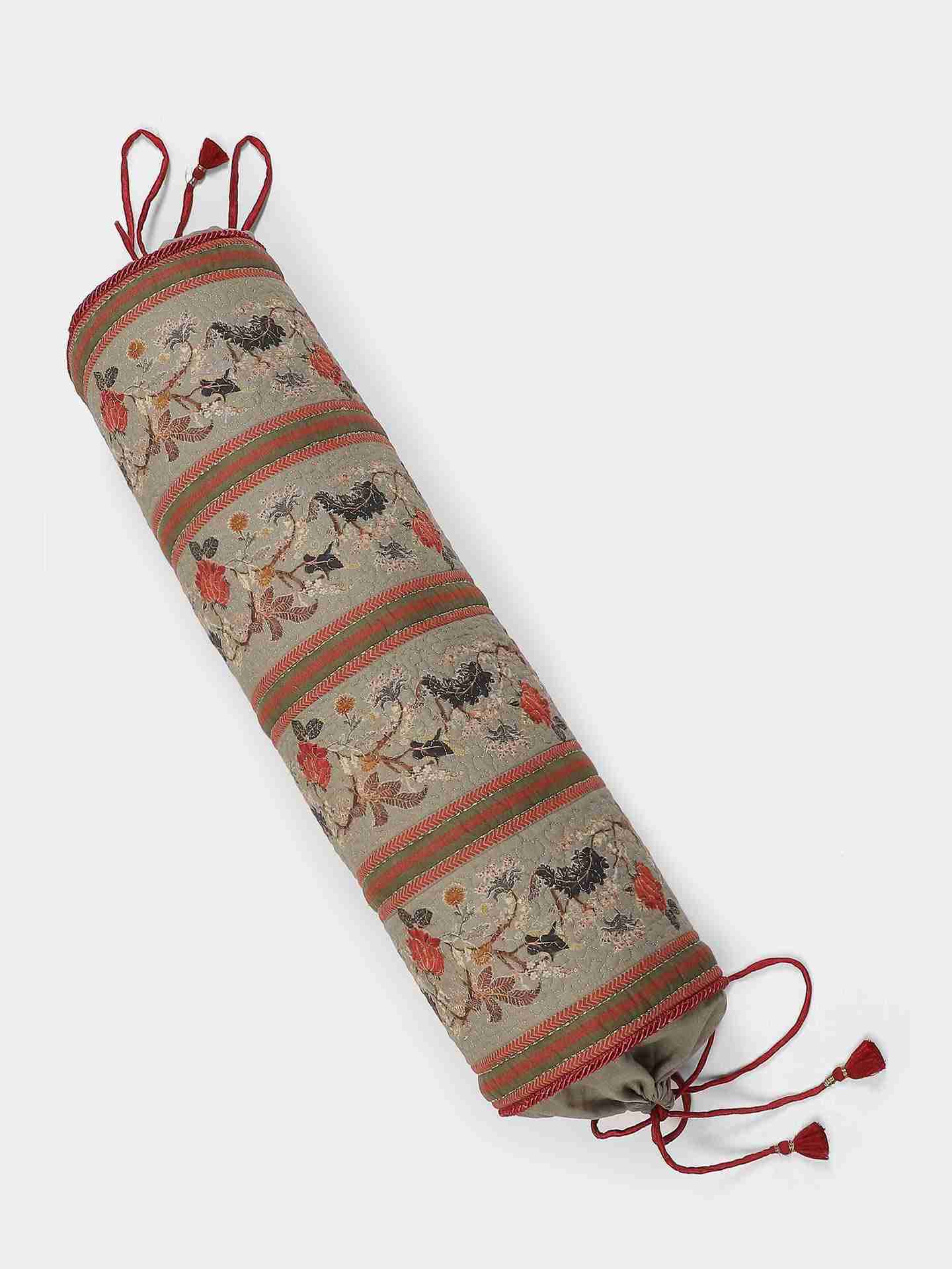 Sage Green Floret Bolster