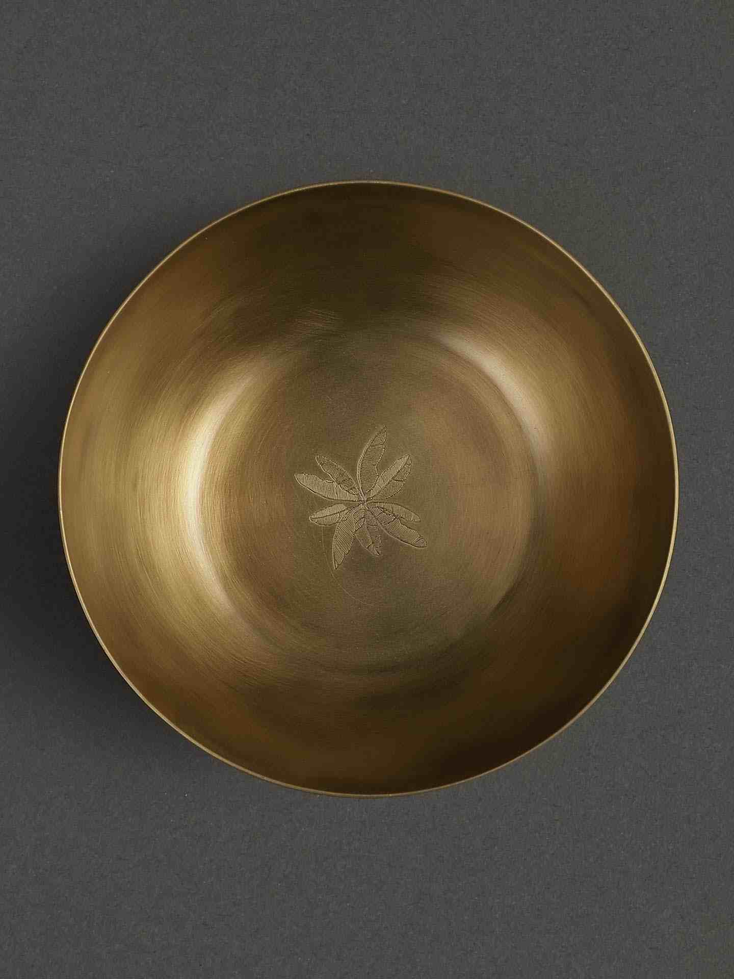 Brass Cochin Kansa Serving Bowl