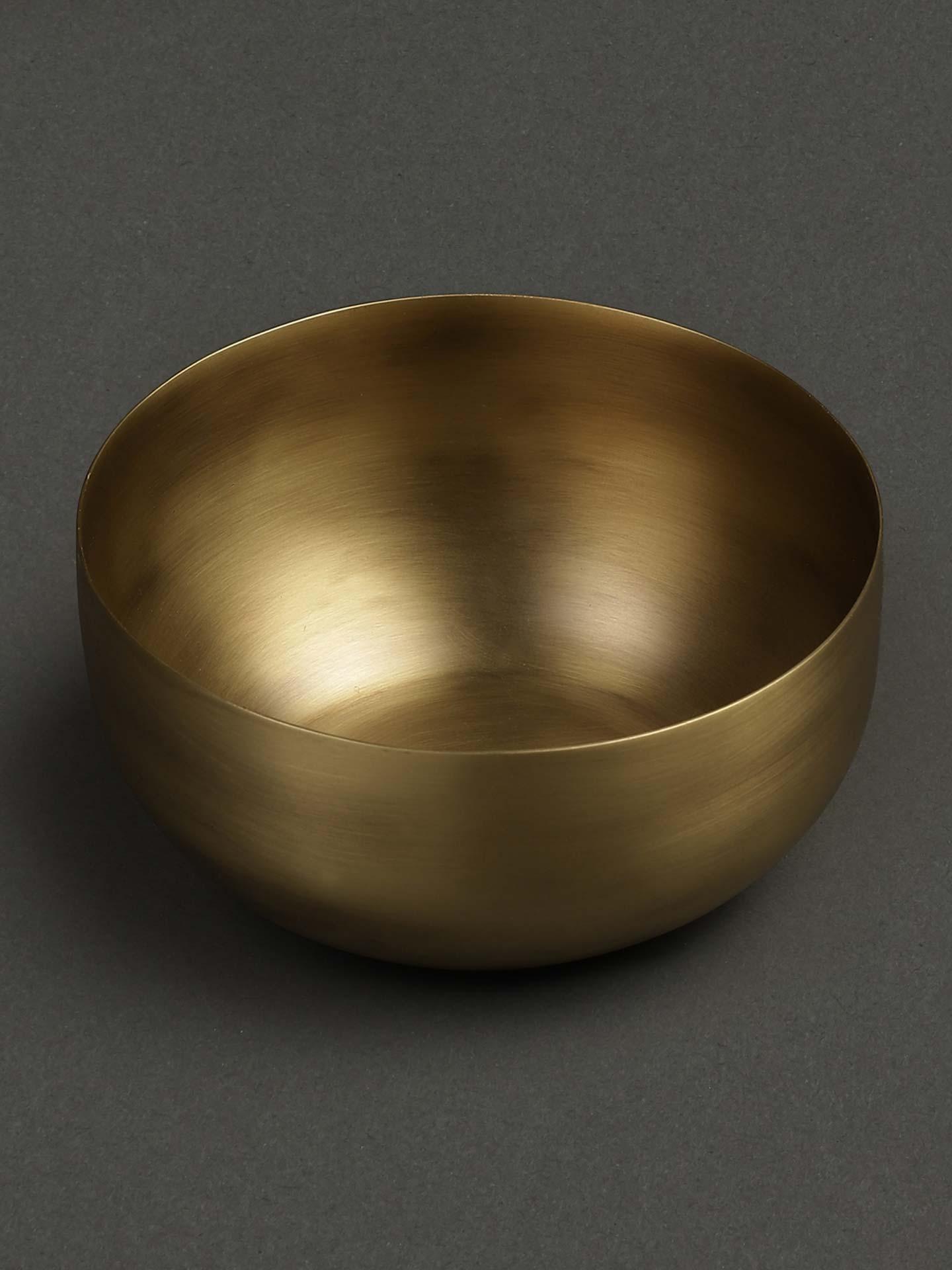 Brass Cochin Kansa Serving Bowl