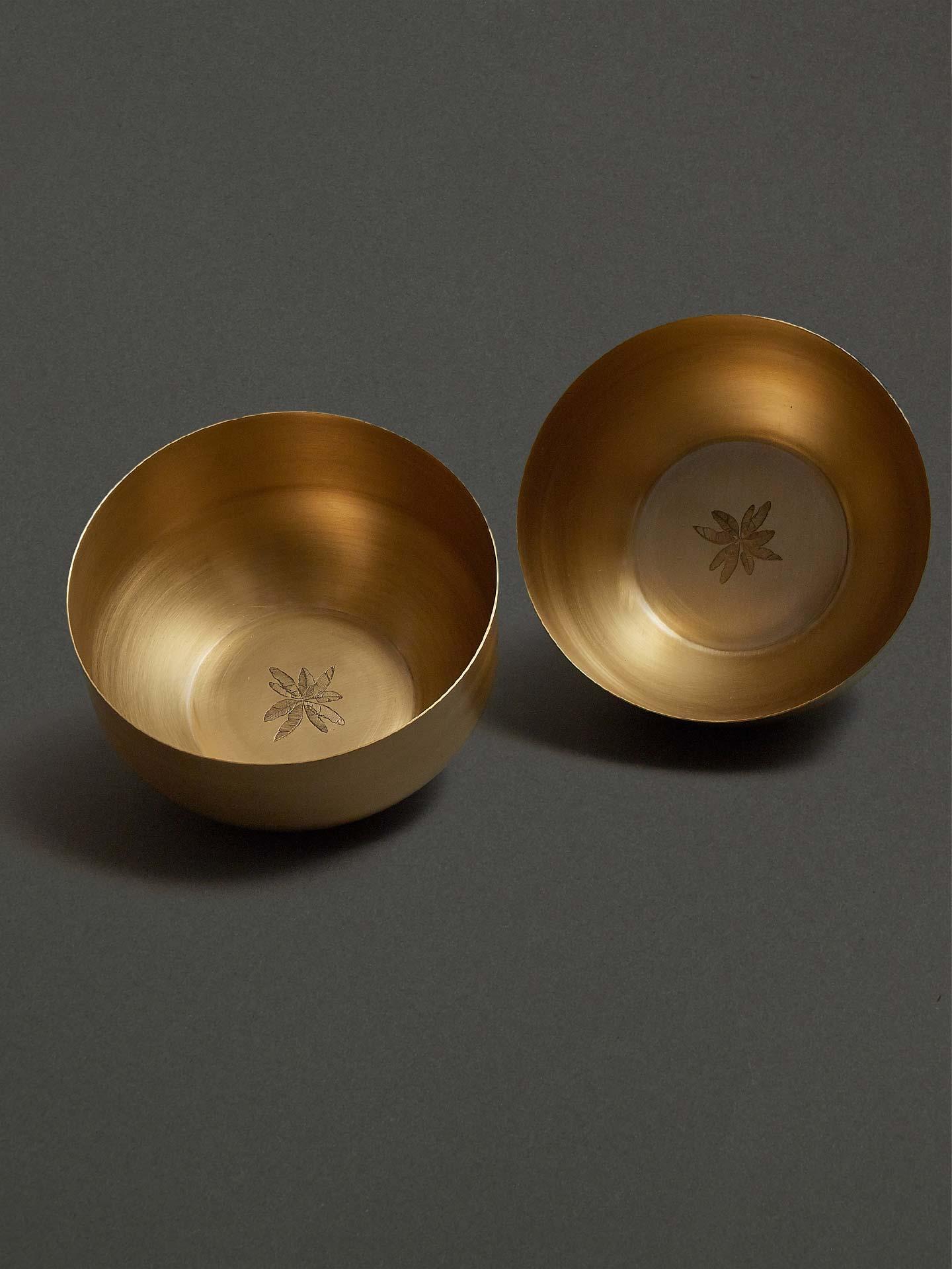 Brass Cochin Kansa Serving Bowl