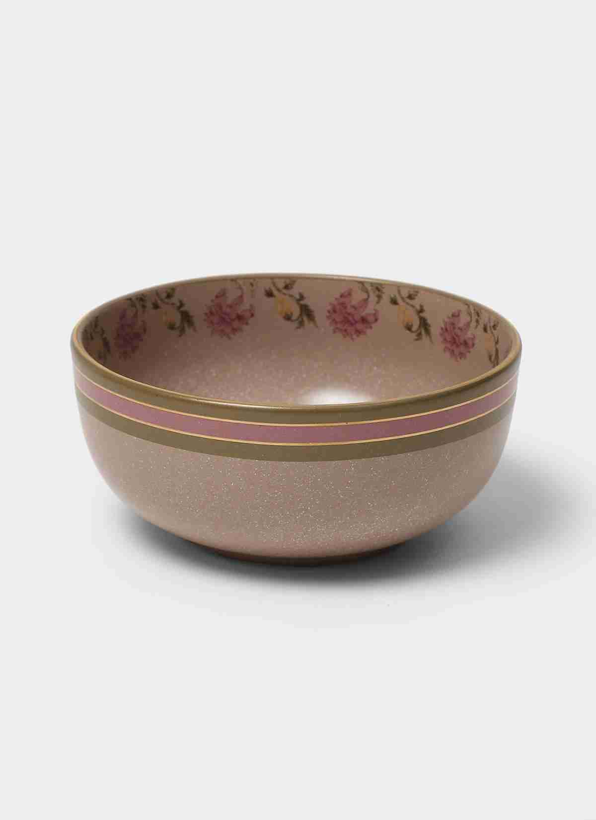 Pink & Beige Koshambi Serving Bowl