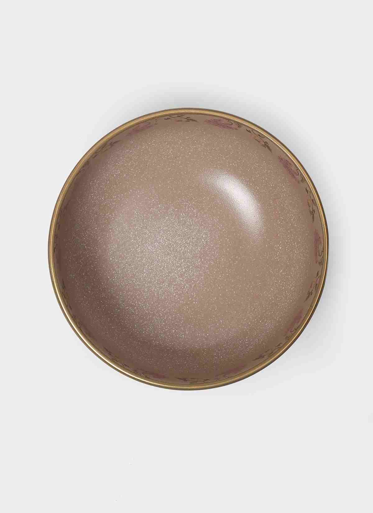 Pink & Beige Koshambi Serving Bowl
