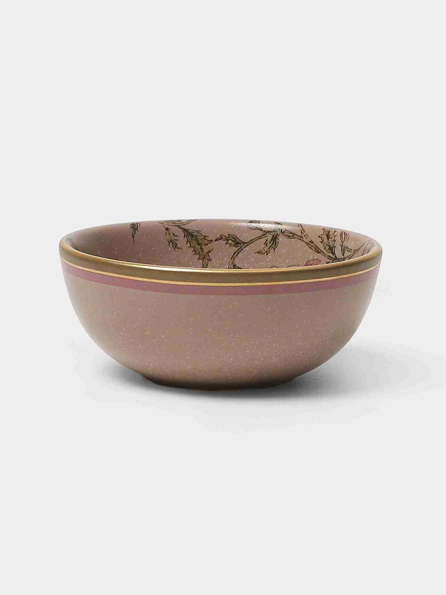 Pink & Beige Koshambi Veg Bowl (Set Of 2)