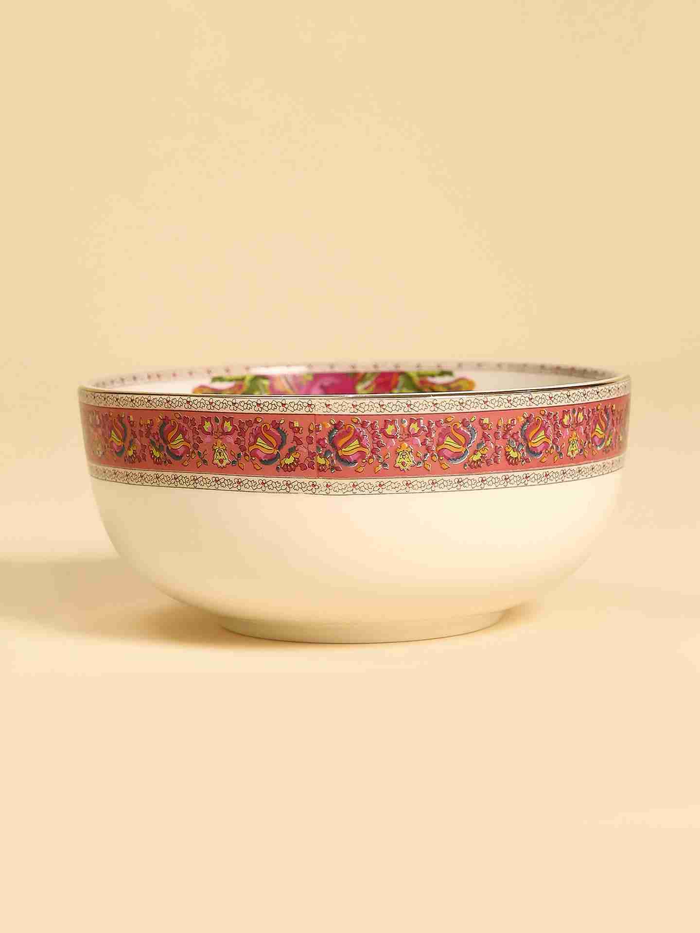 Multicolor Babushka Serving Bowl