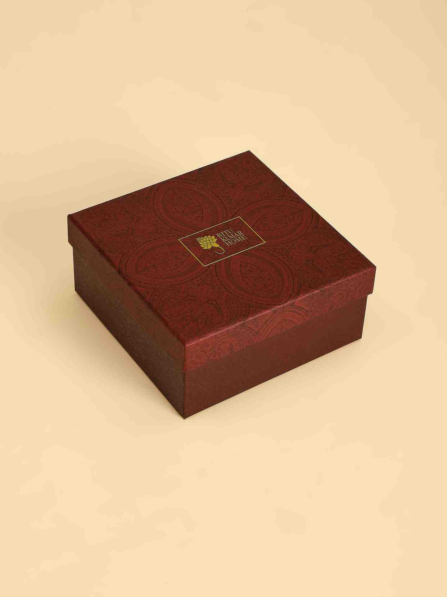 Navy Fantasia Serving Bowl