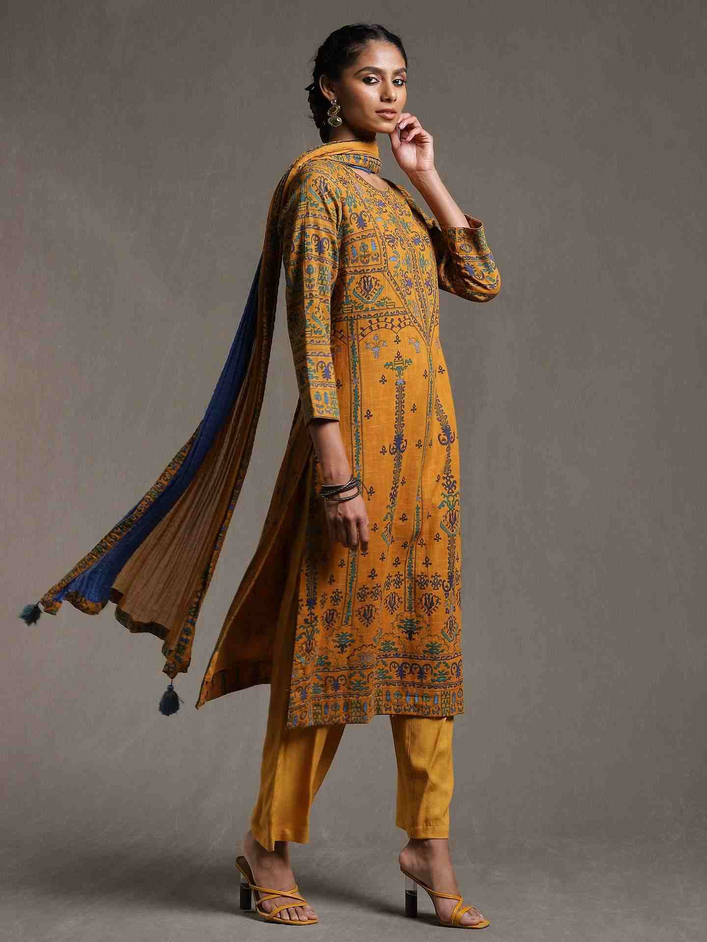 Yellow Egypt Suit Set