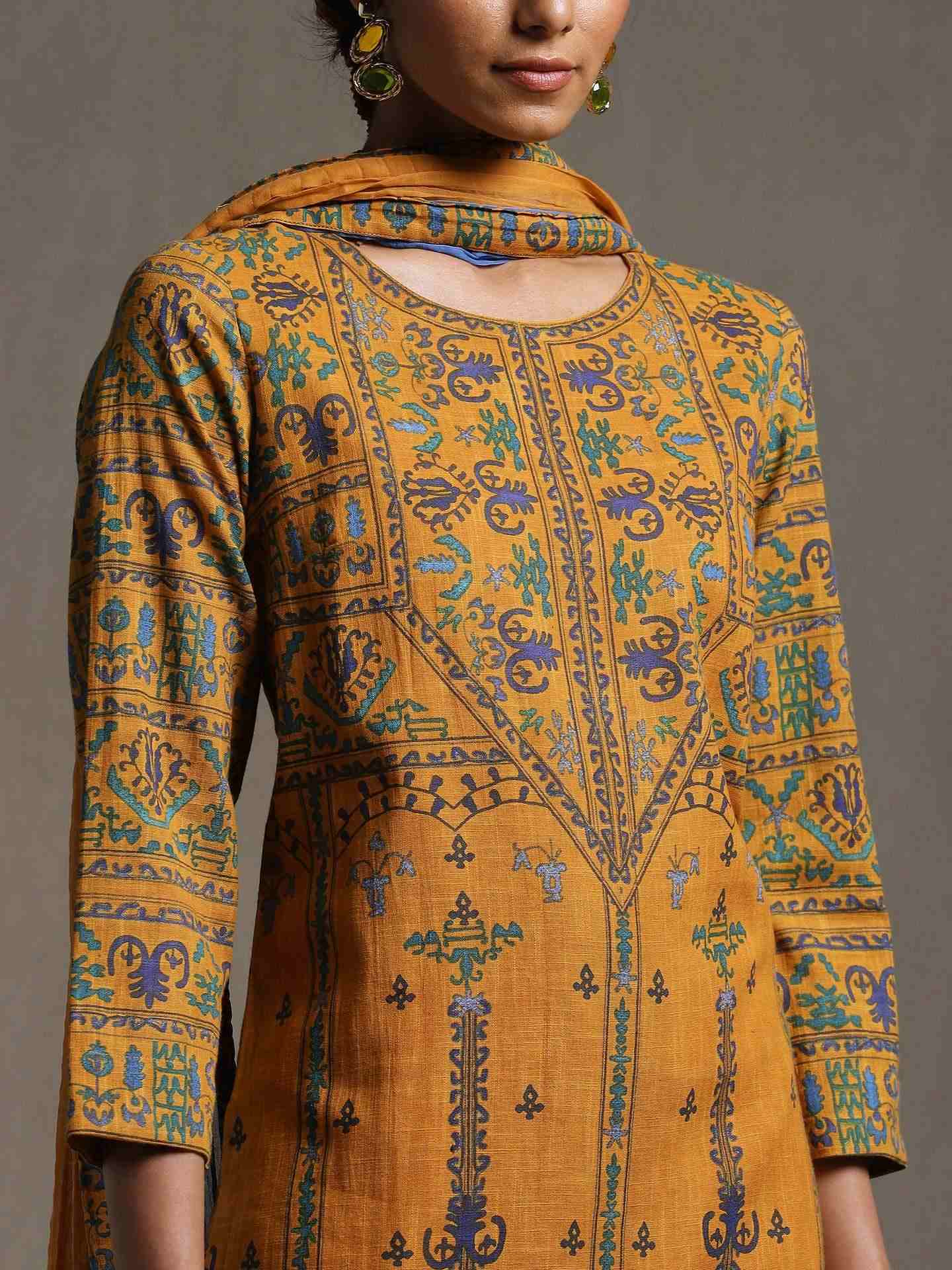 Yellow Egypt Suit Set