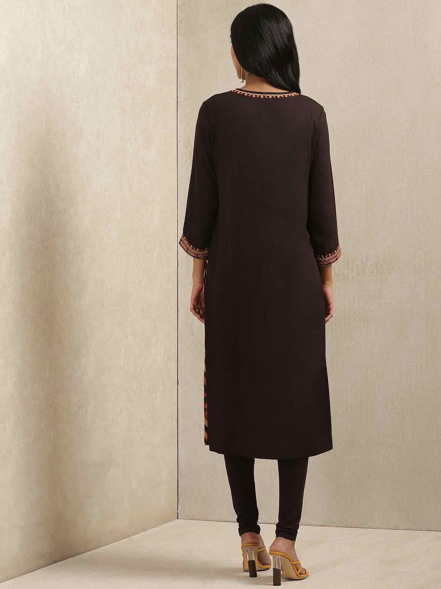 Black Vari Solid Suit Set