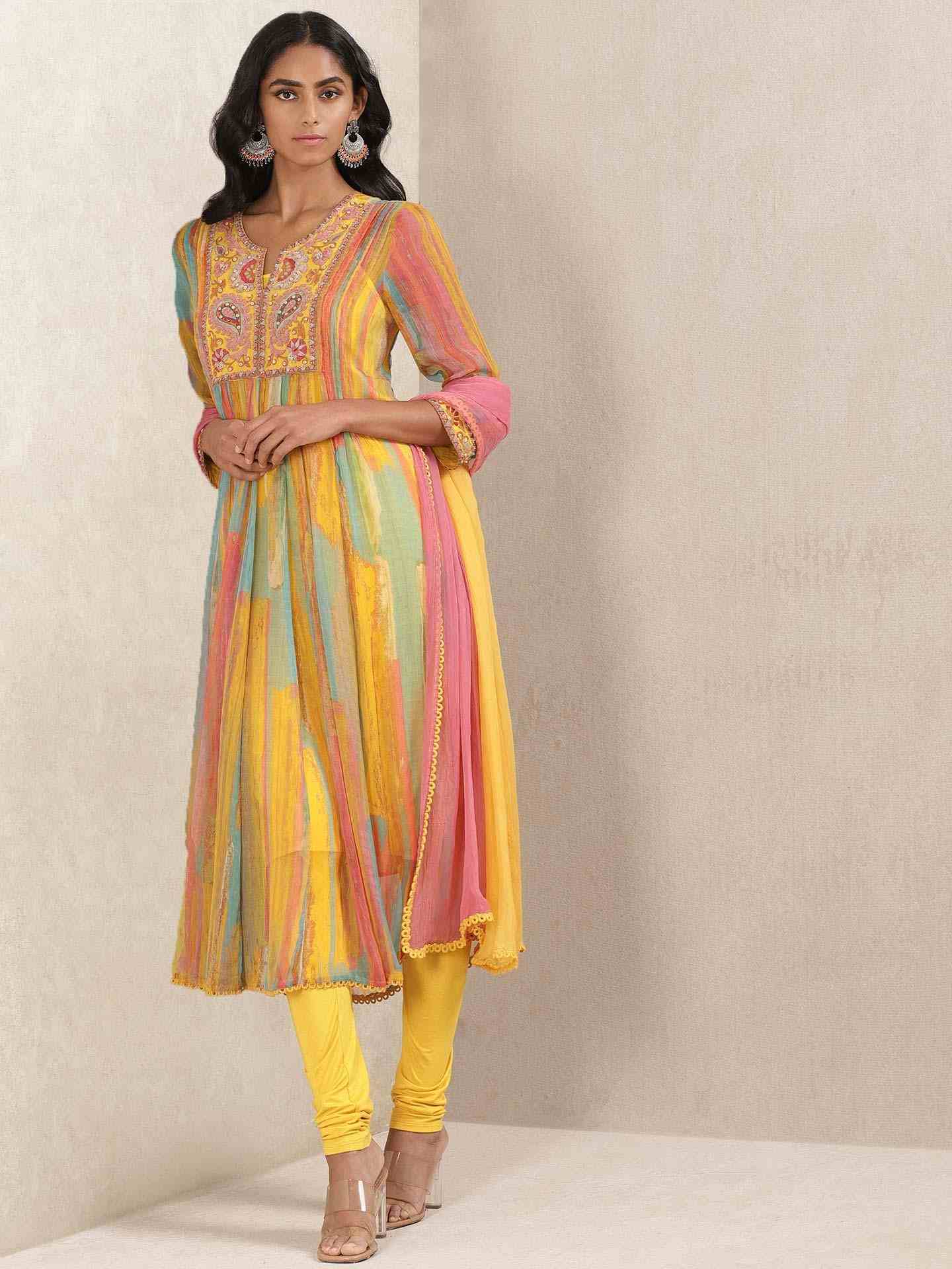 Yellow La Bella Suit Set