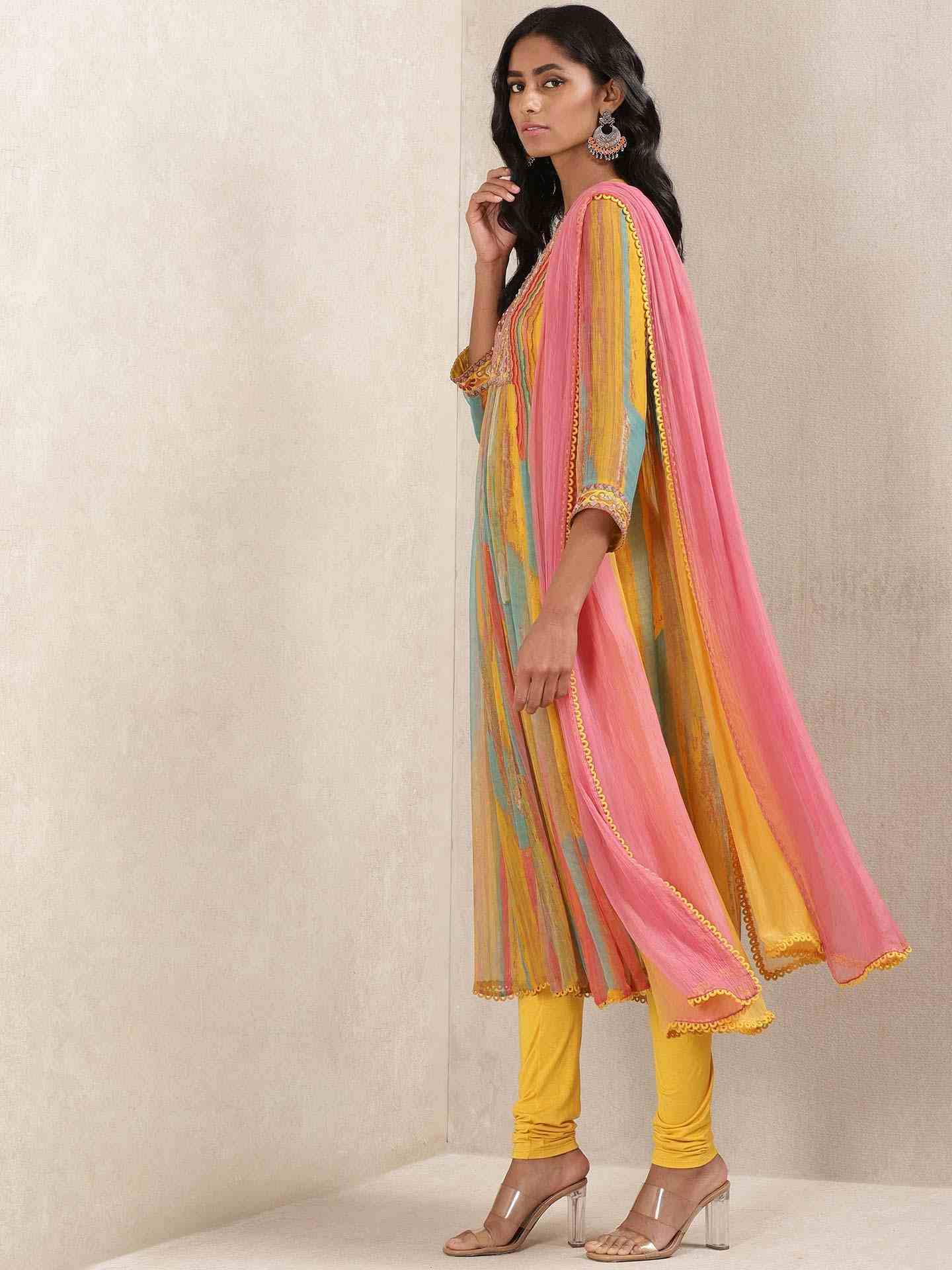 Yellow La Bella Suit Set