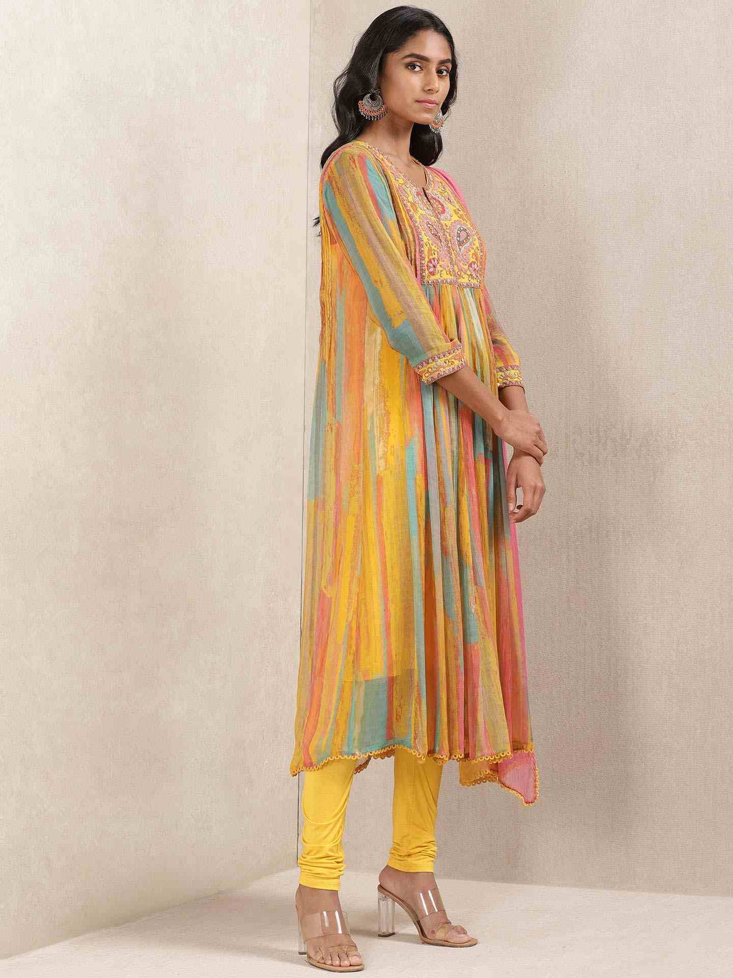 Yellow La Bella Suit Set