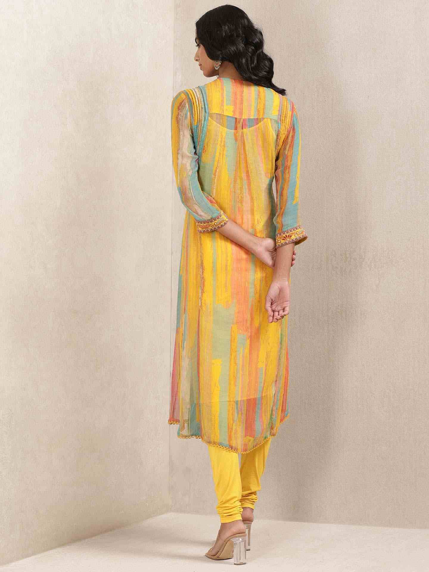 Yellow La Bella Suit Set