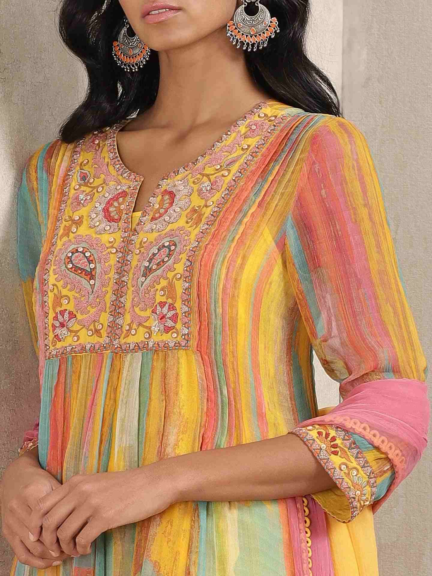 Yellow La Bella Suit Set